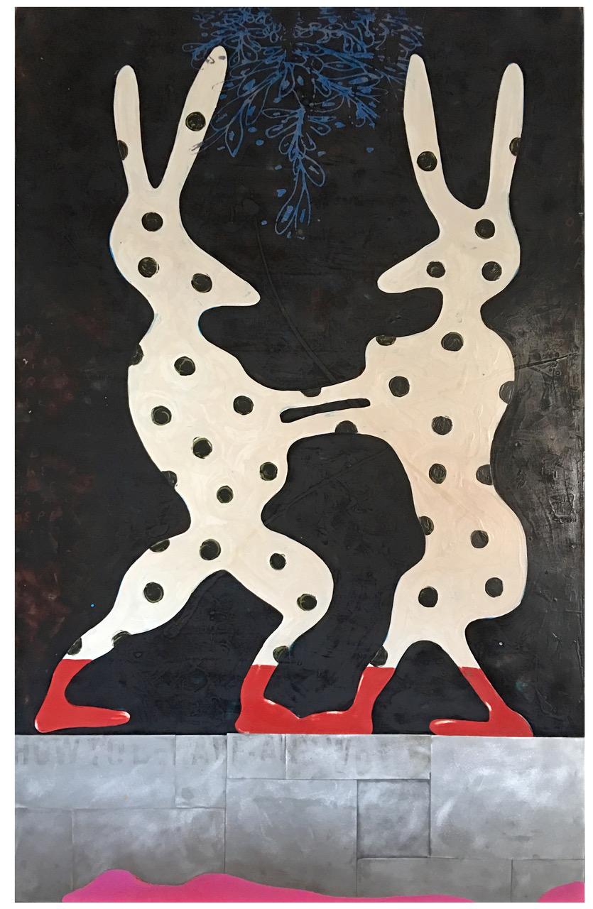 Sing For Me - Mixed Media Art by John Randall Nelson