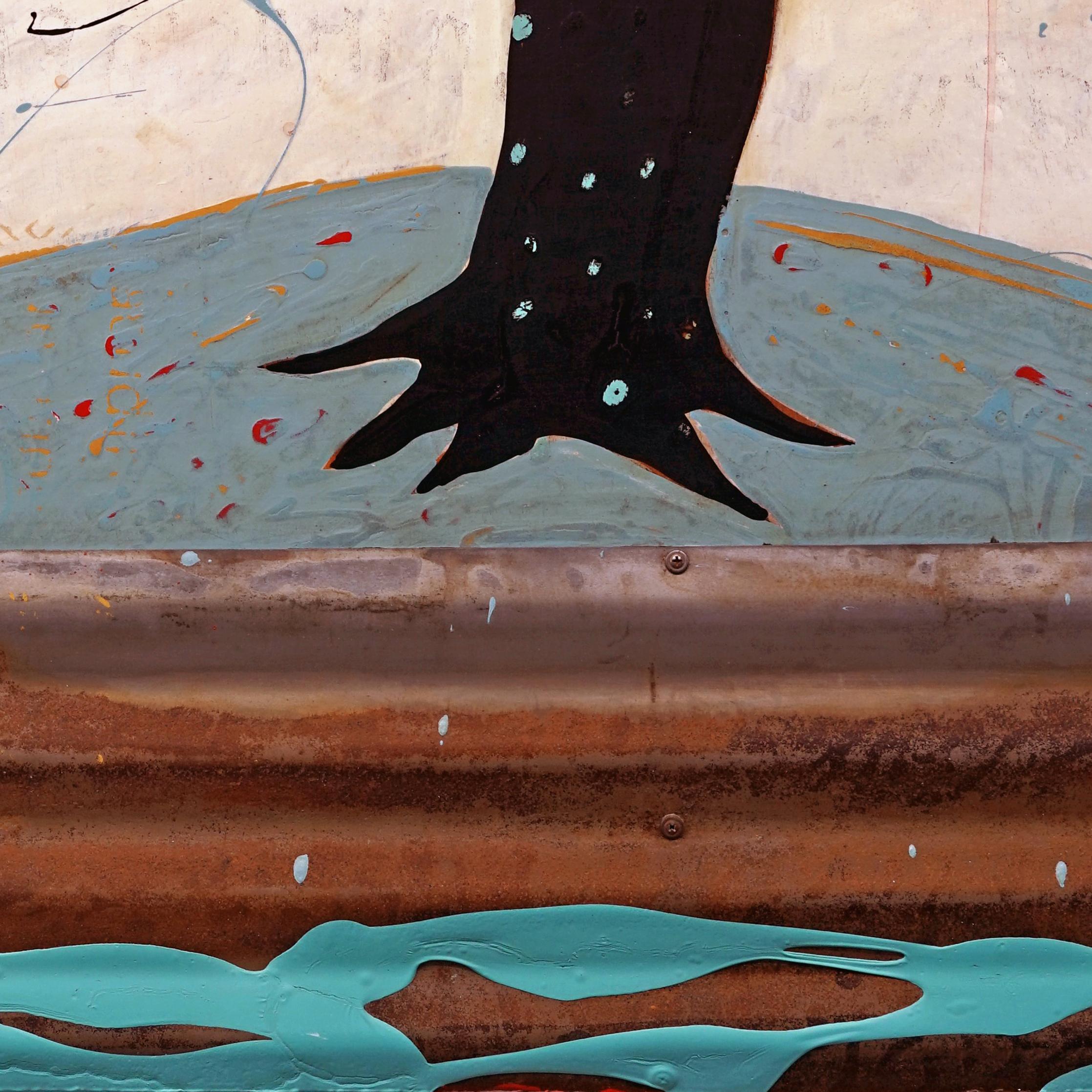 Come se ci fosse qualcosa di significativo in esso - Painting Pop Art di John Randall Nelson