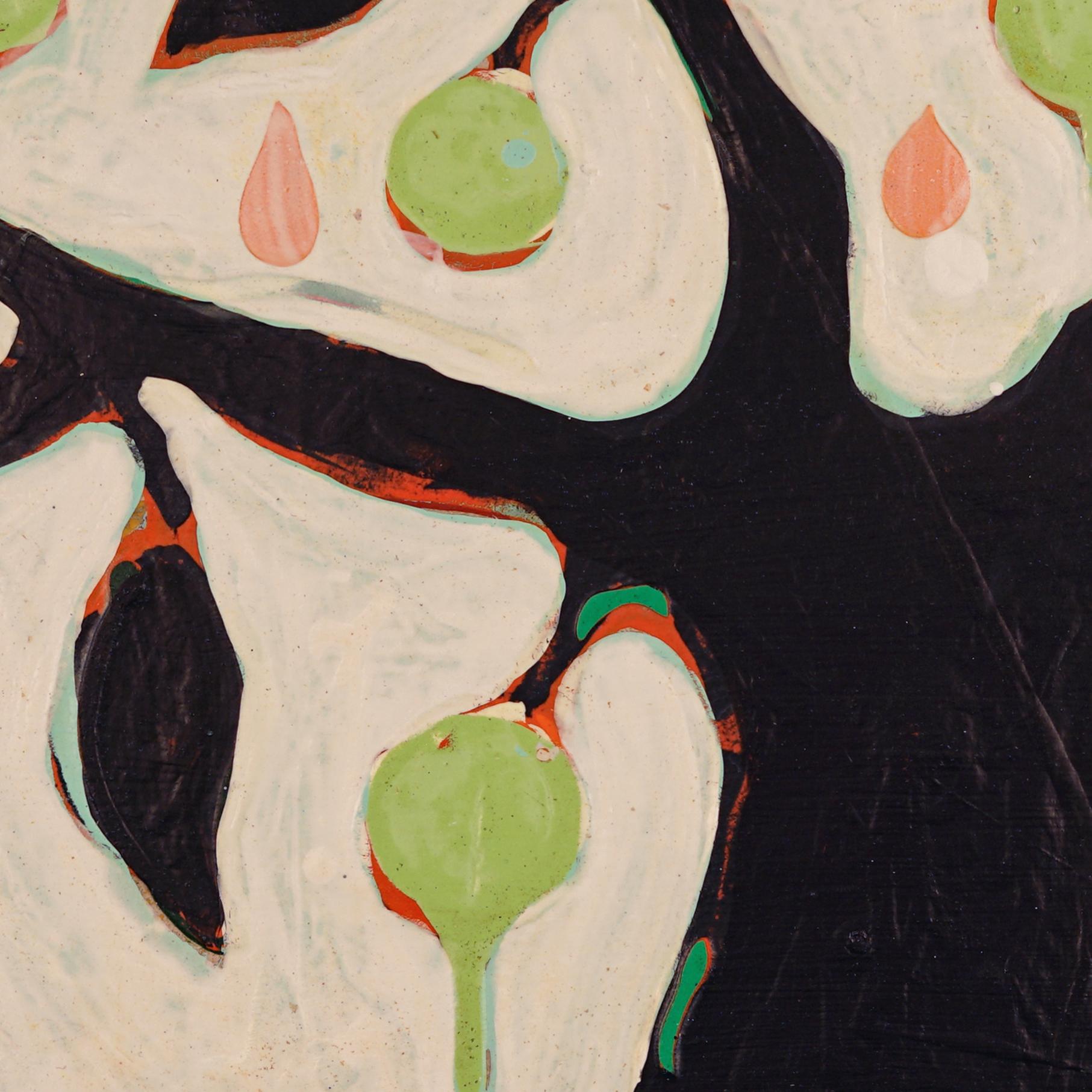 Oak Oak - Abstract Painting Beige di John Randall Nelson