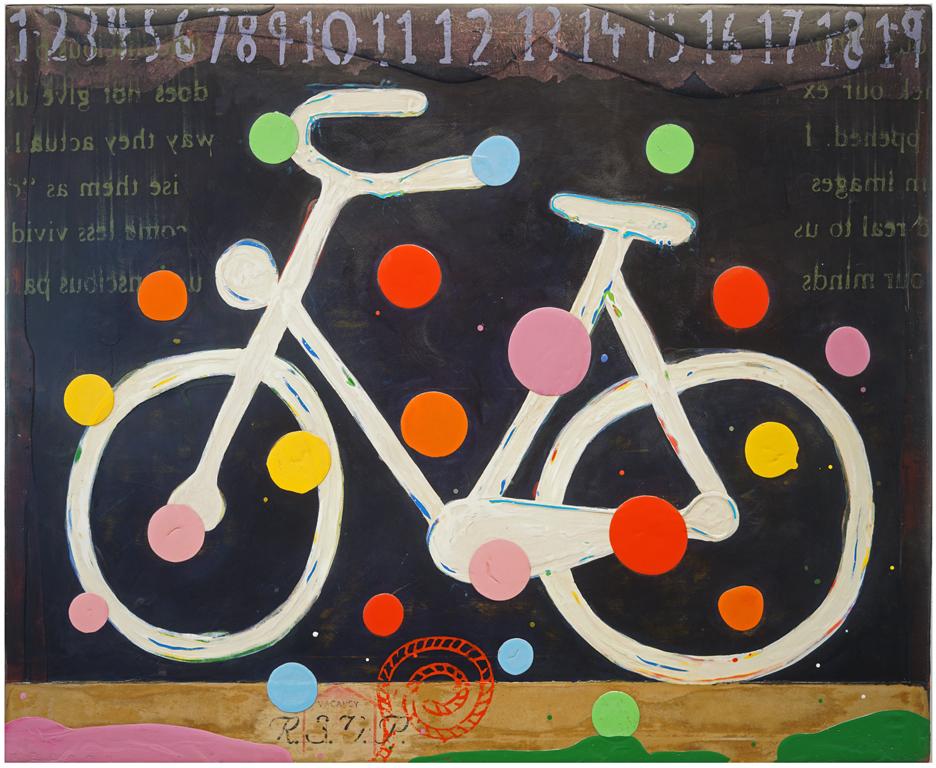 John Randall Nelson Abstract Painting – Mühelos und bewährt