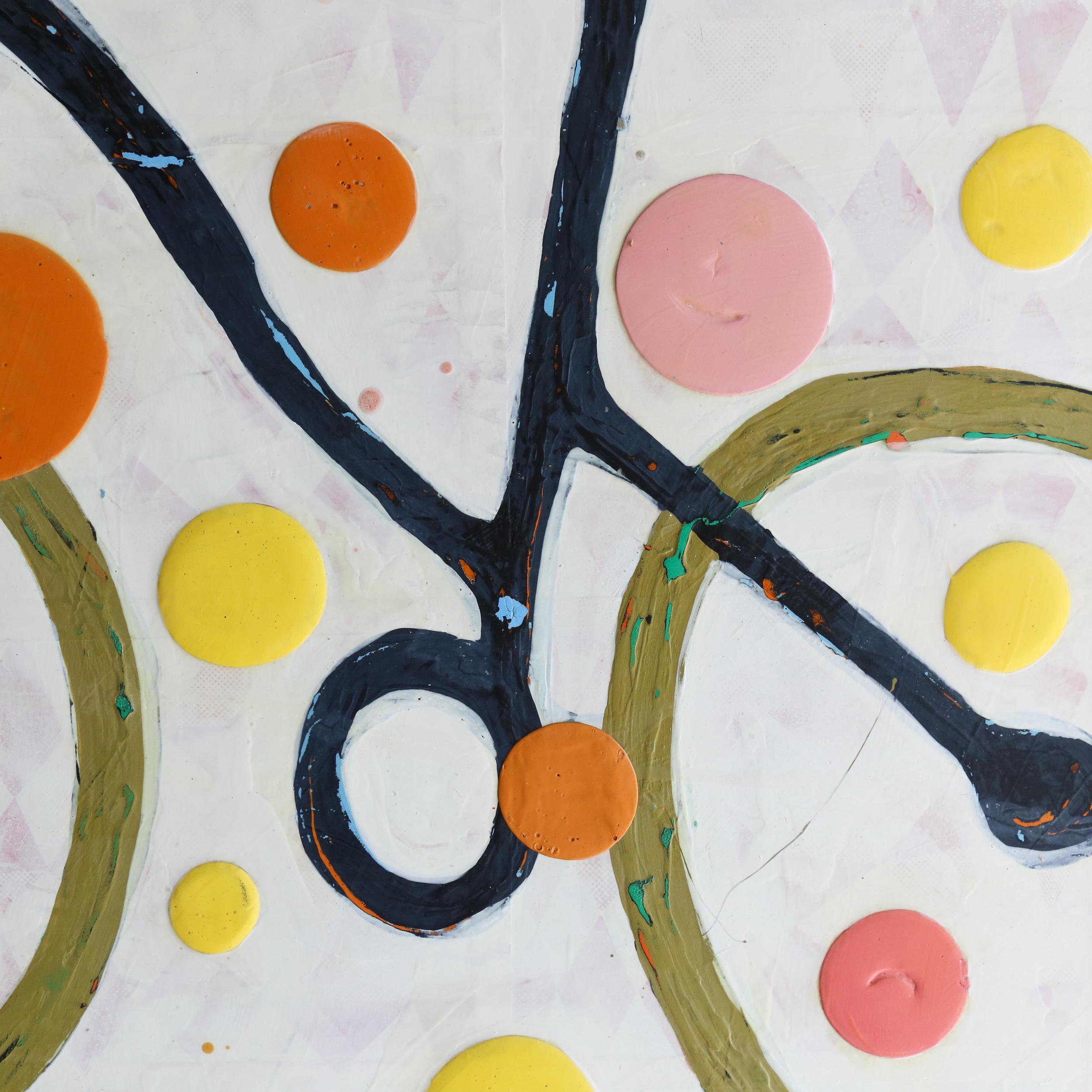 Fuga - Painting Astratto di John Randall Nelson