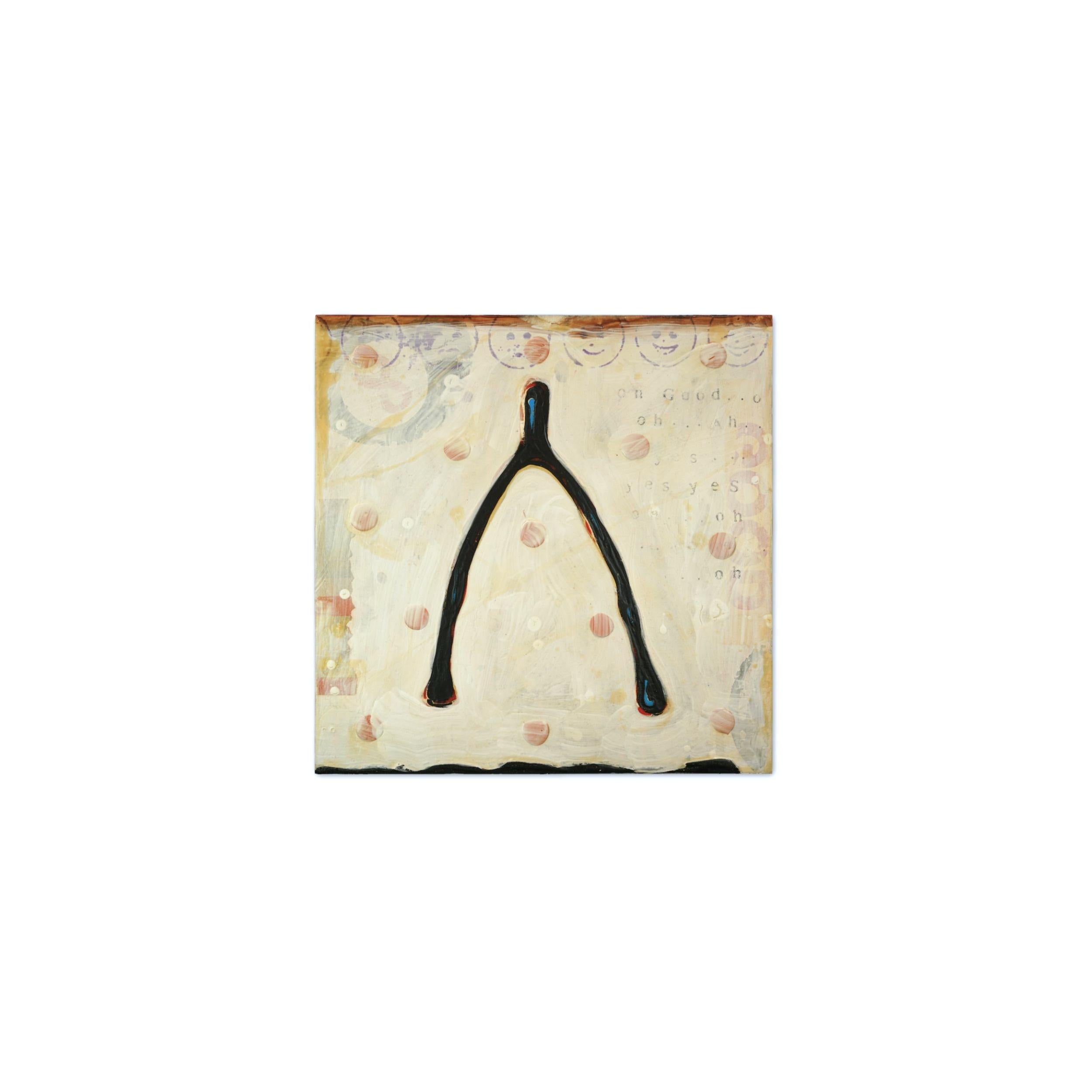 Abstract Painting di John Randall Nelson - Spodestare la fortuna