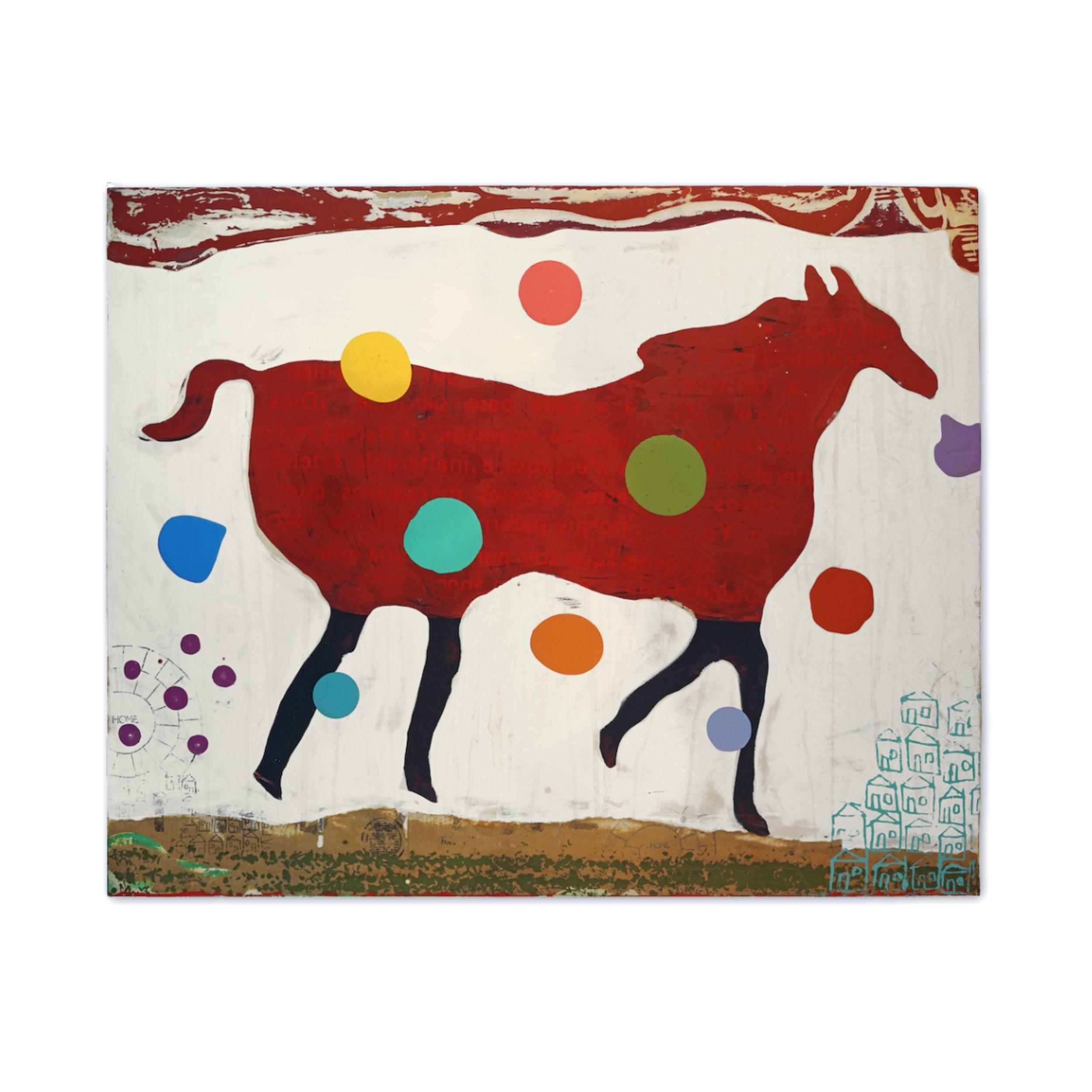 John Randall Nelson Abstract Painting - Trust Me