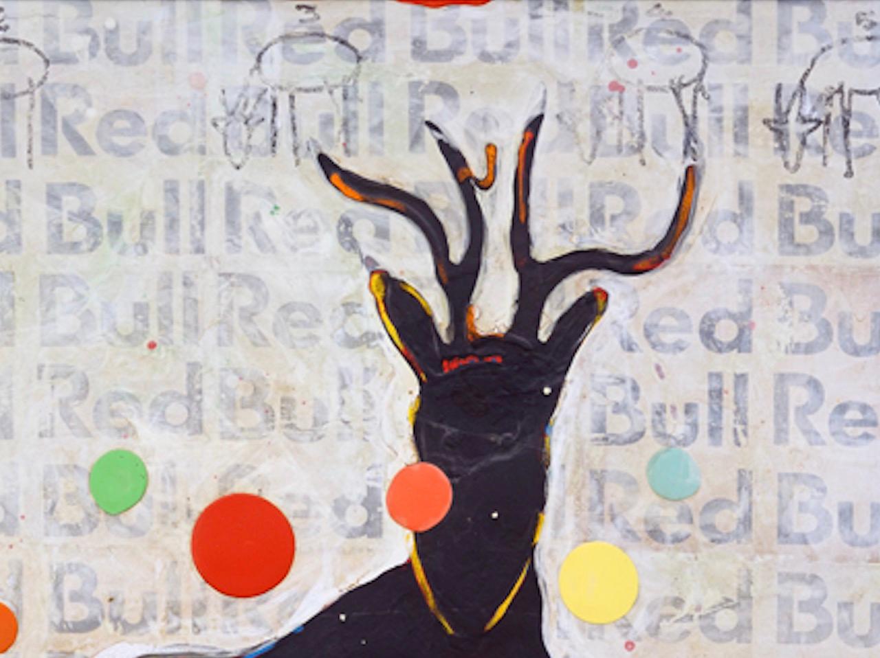 Die Gemälde von John Randall Nelson sind mit seiner eigenen persönlichen Sprache überzogen, die aus Mustern, Symbolen und Archetypen besteht, die vielleicht keinen wörtlichen Sinn ergeben, aber mit unterbewussten Assoziationen spielen. Seine Gemälde
