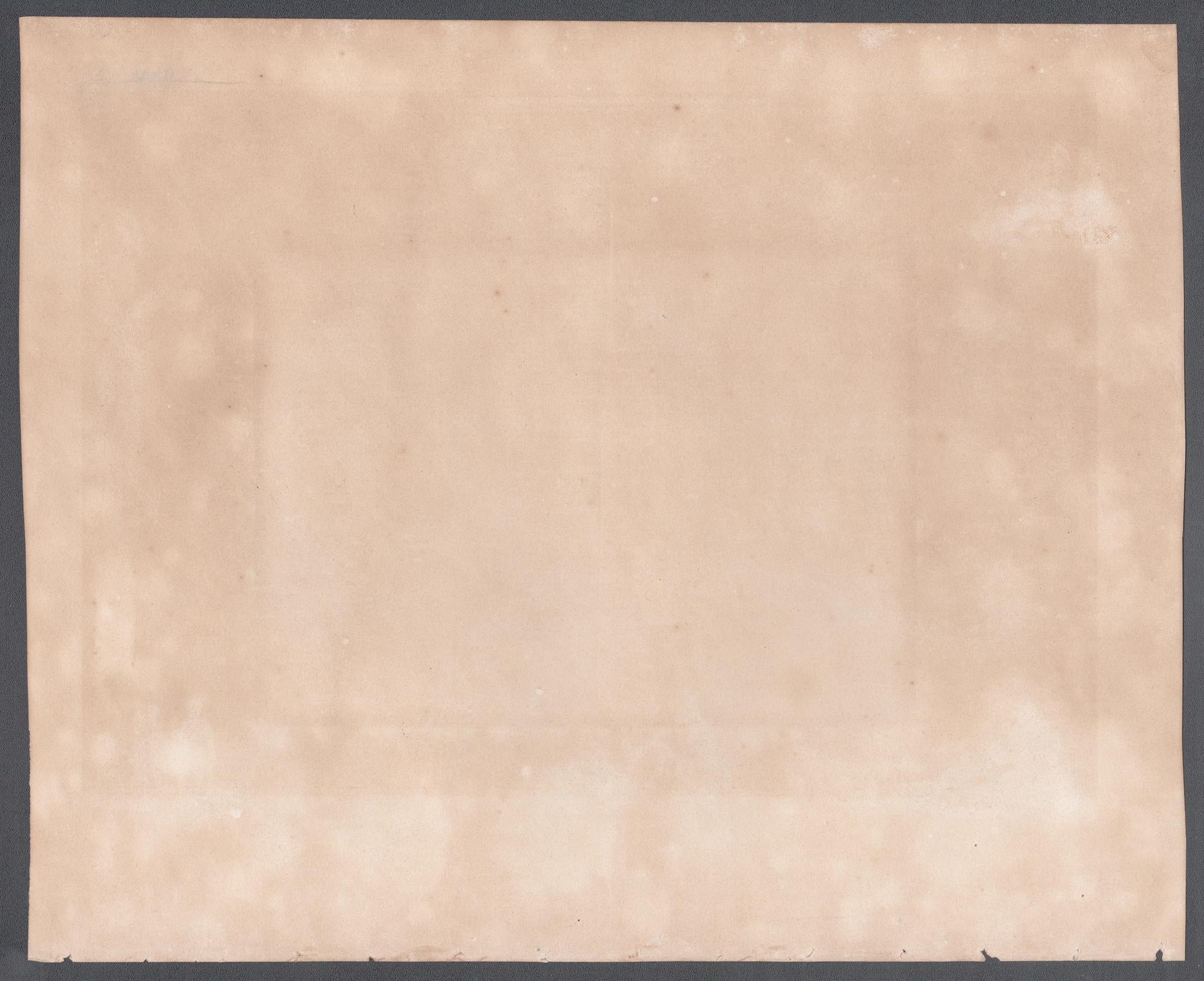 Australia, mapa antiguo de Tallis, 1851 - Print Naturalista de John Rapkin