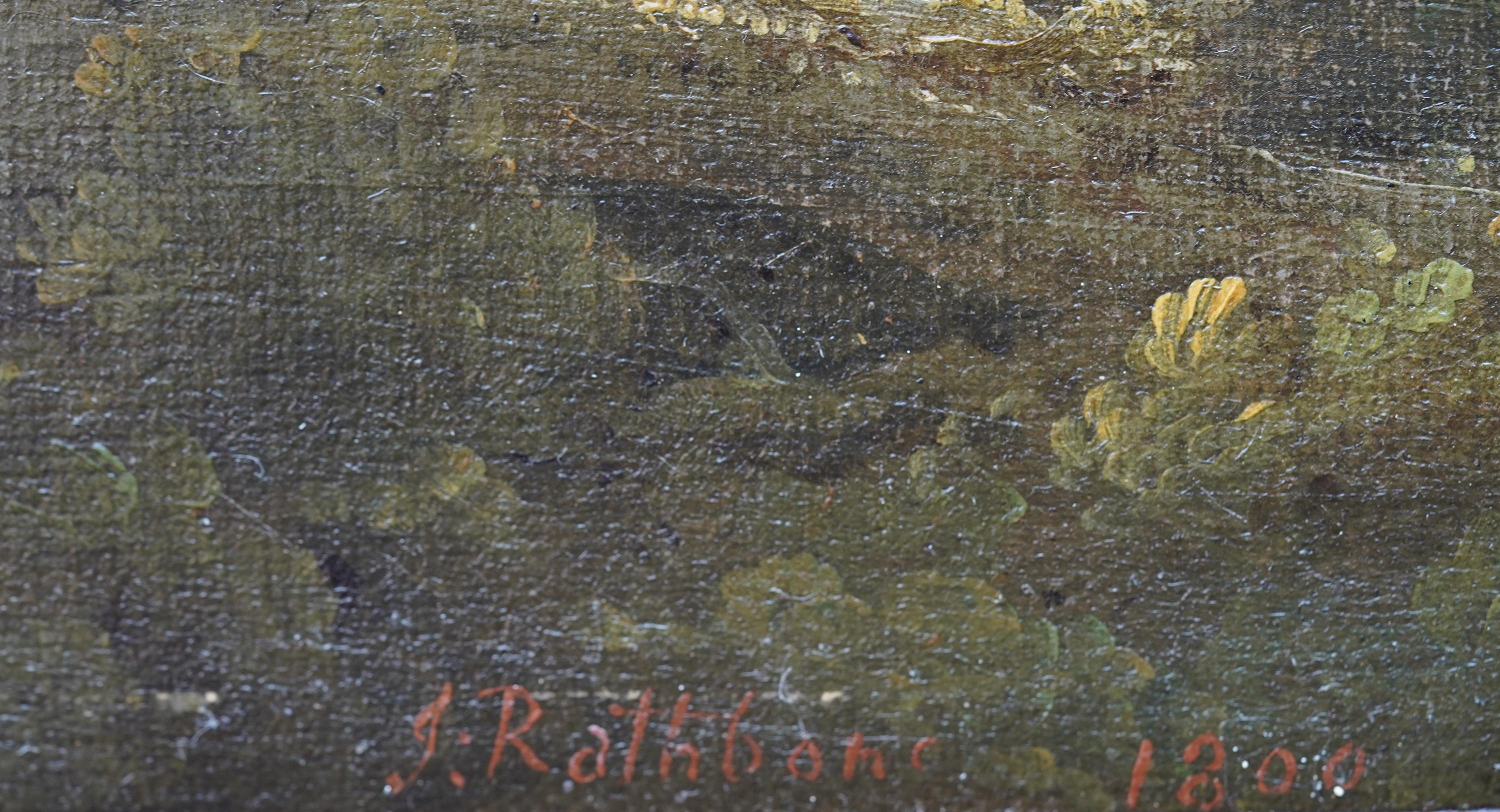 Paesaggio mattutino - British 1800 Royal Academy Exh Dipinto a olio d'arte Old Master in vendita 7