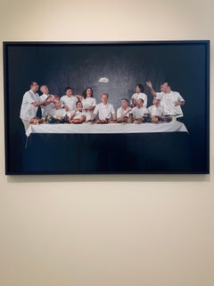 Chefs's Last Supper – Porträt von 13 mit Michelin-Sternen ausgezeichneten Chefs – gerahmter Druck