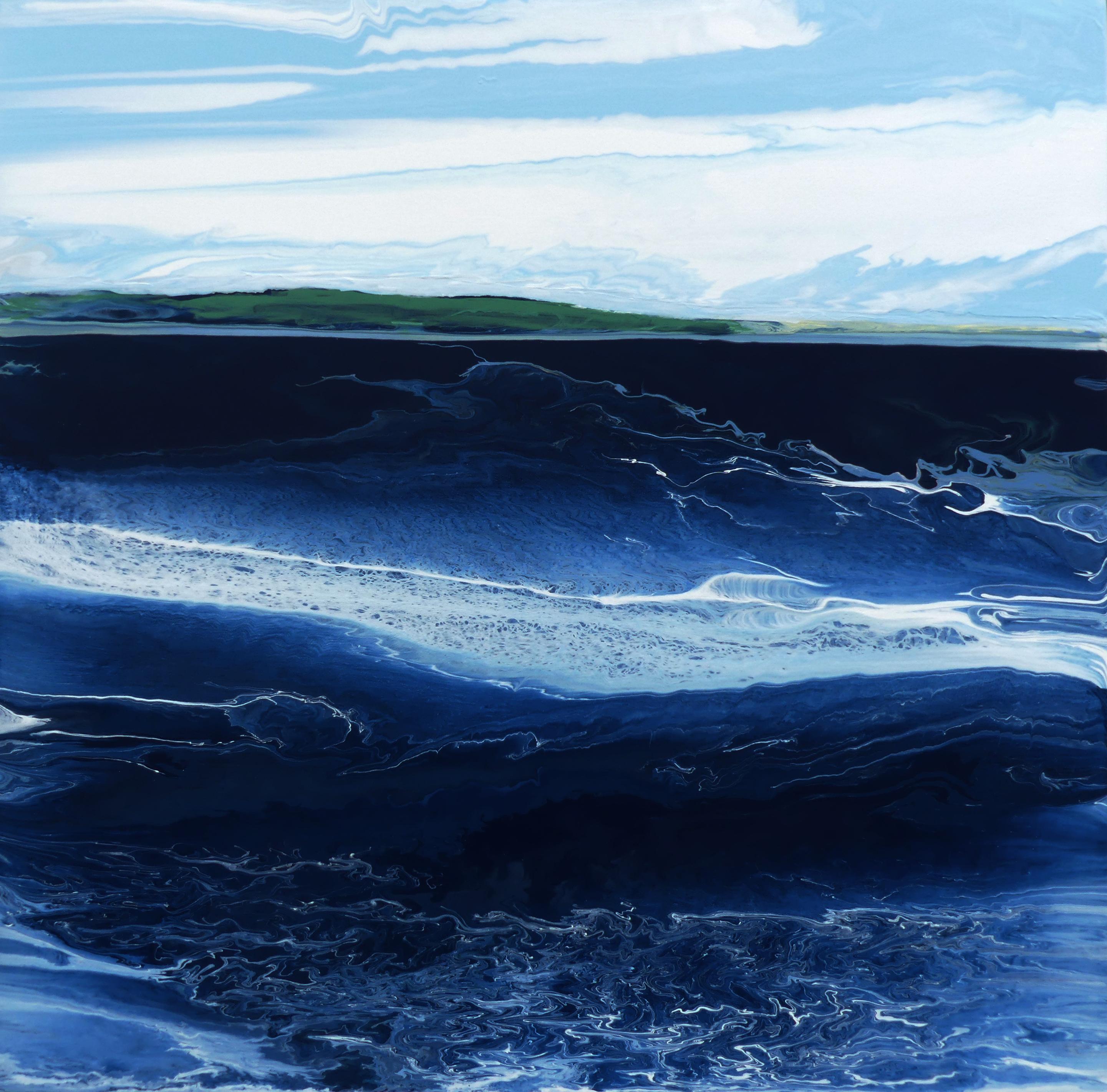 Tuesday Afternoon - Abstract Oceanside Painting