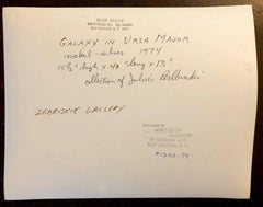 Vintage Silver Gelatin Photo of Ibram Lassaw Modernist Sculpture (Photograph)