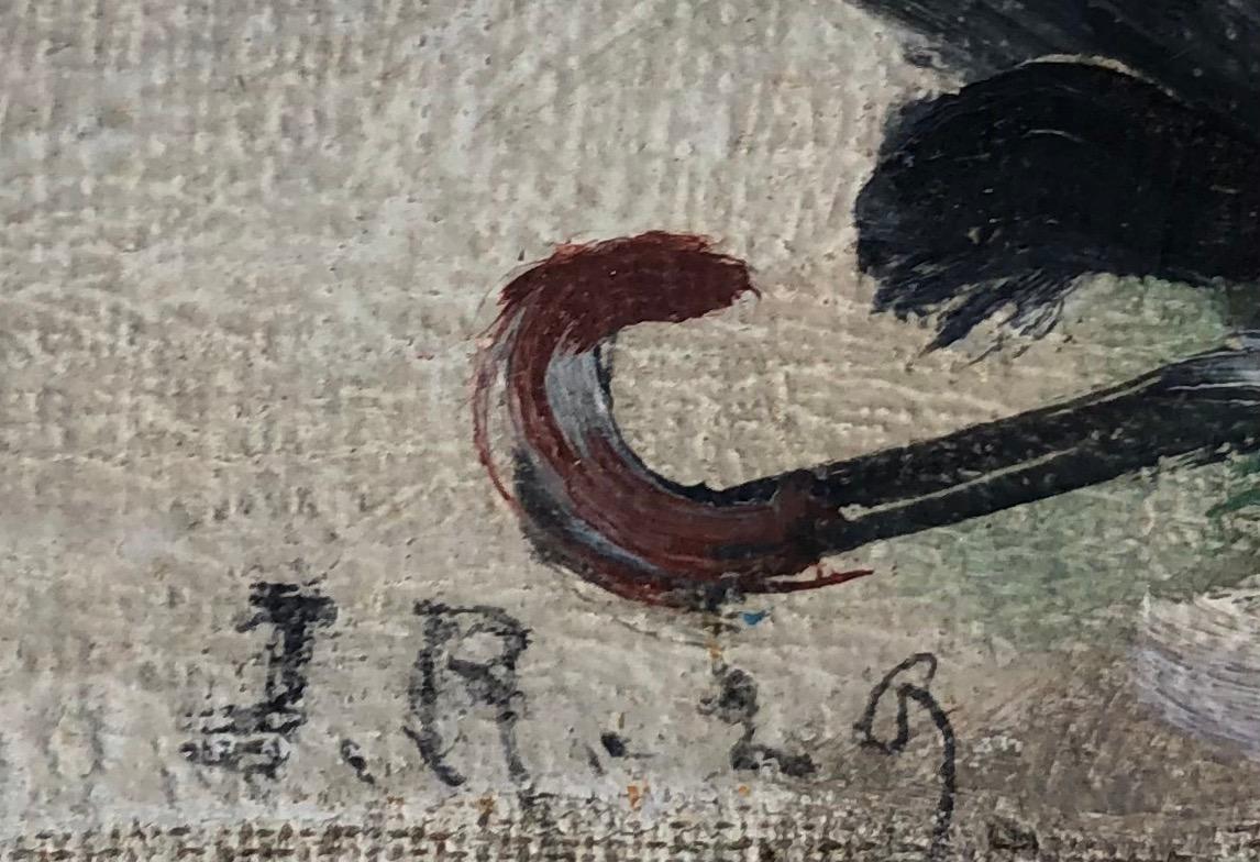 Arbeiten auf Leinwand