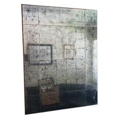 John Richard Collection European Crossroads Eglomise Mirror 20th Century