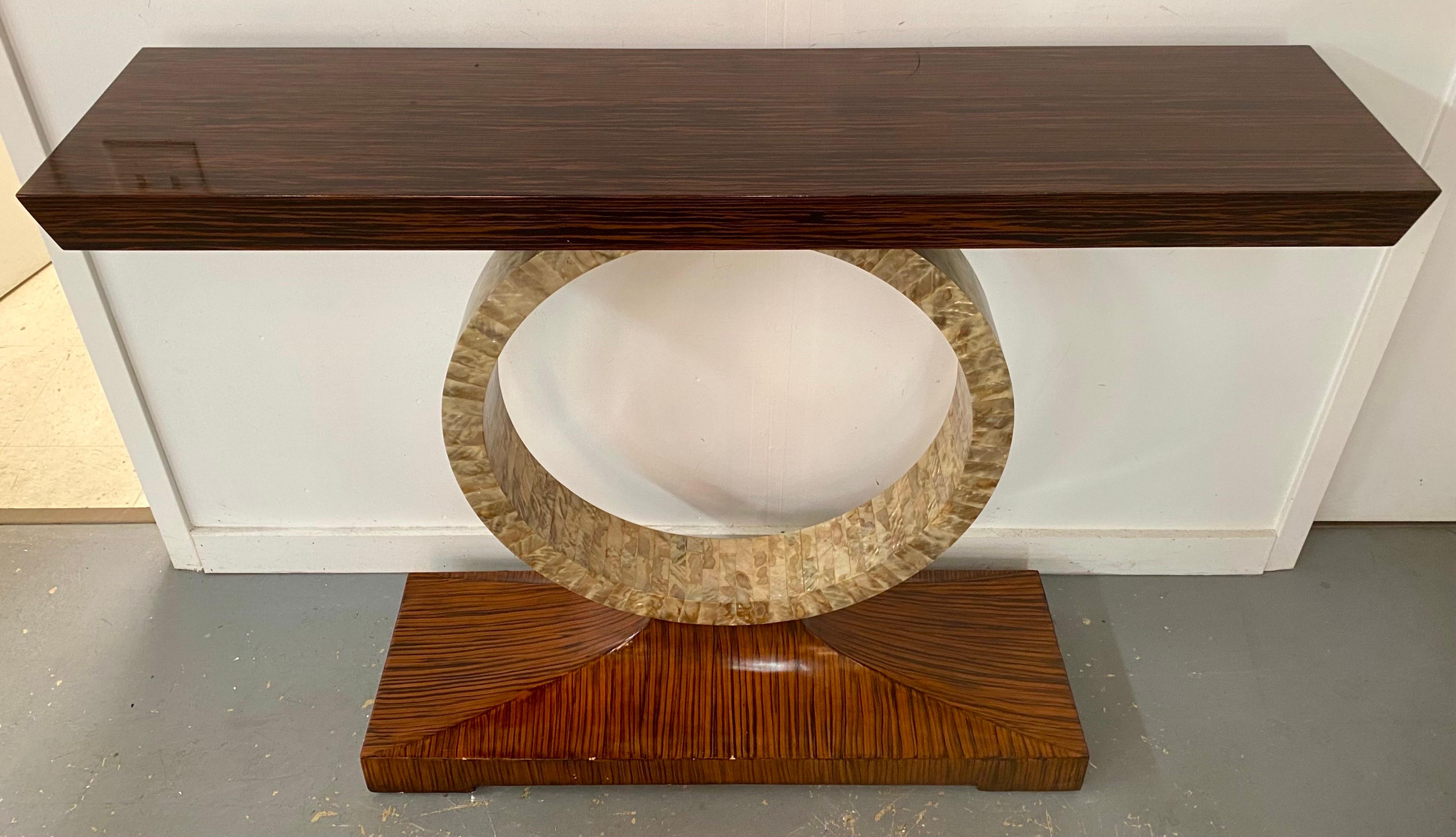A spectacular Mid-Century Modern style console by John Richard.  The console table entitle 