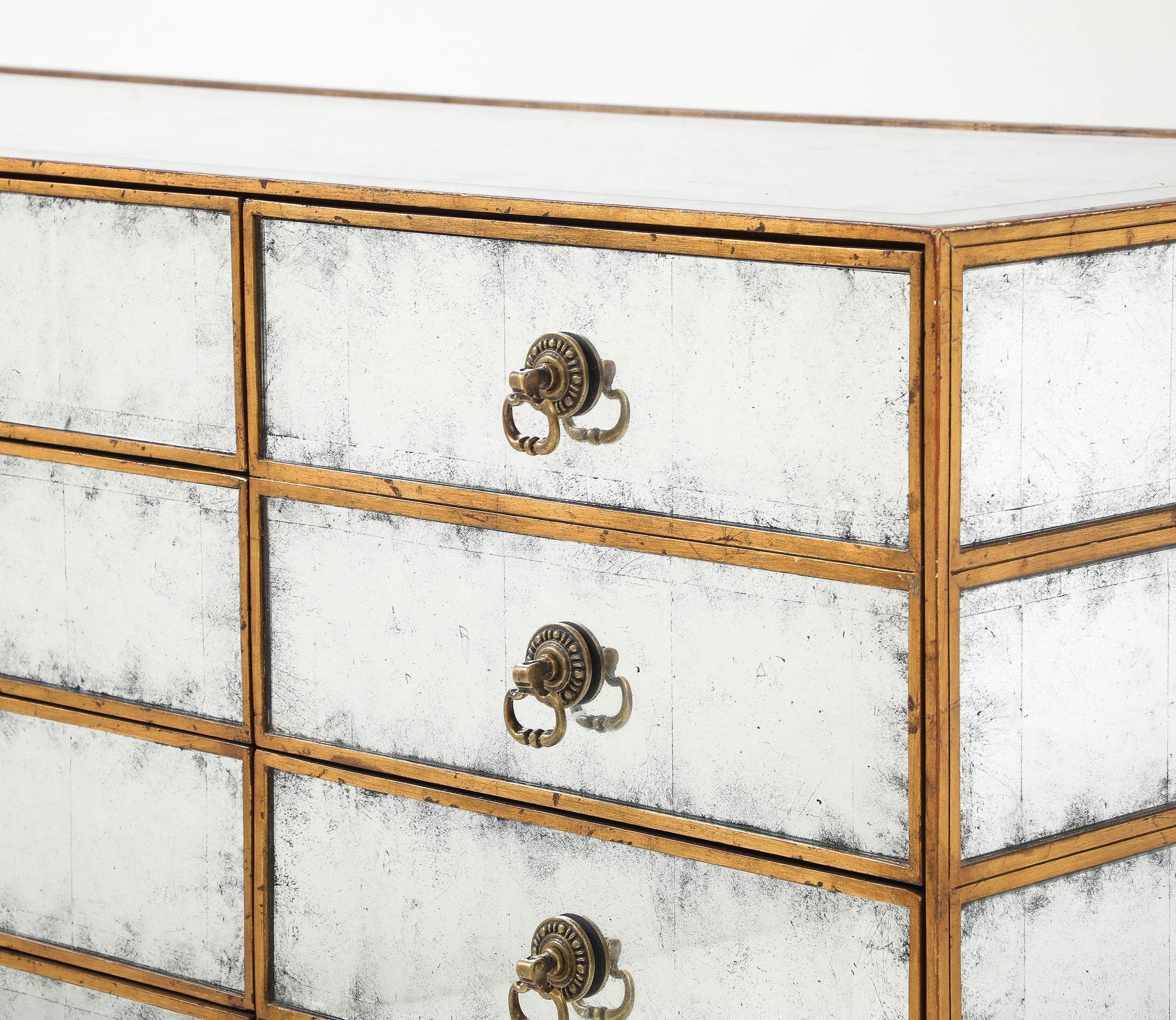 John Richard Mirrored Chest/ Commode. For Sale 6