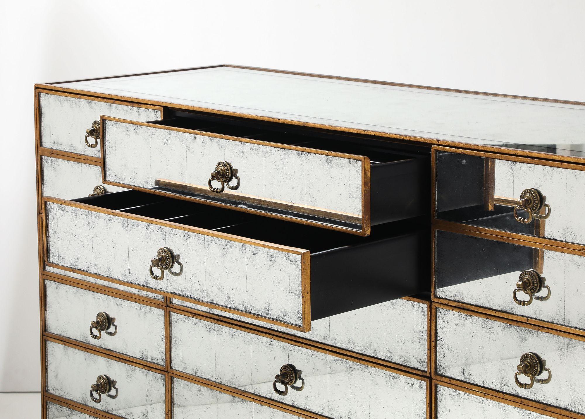 John Richard Mirrored Chest/ Commode. For Sale 8