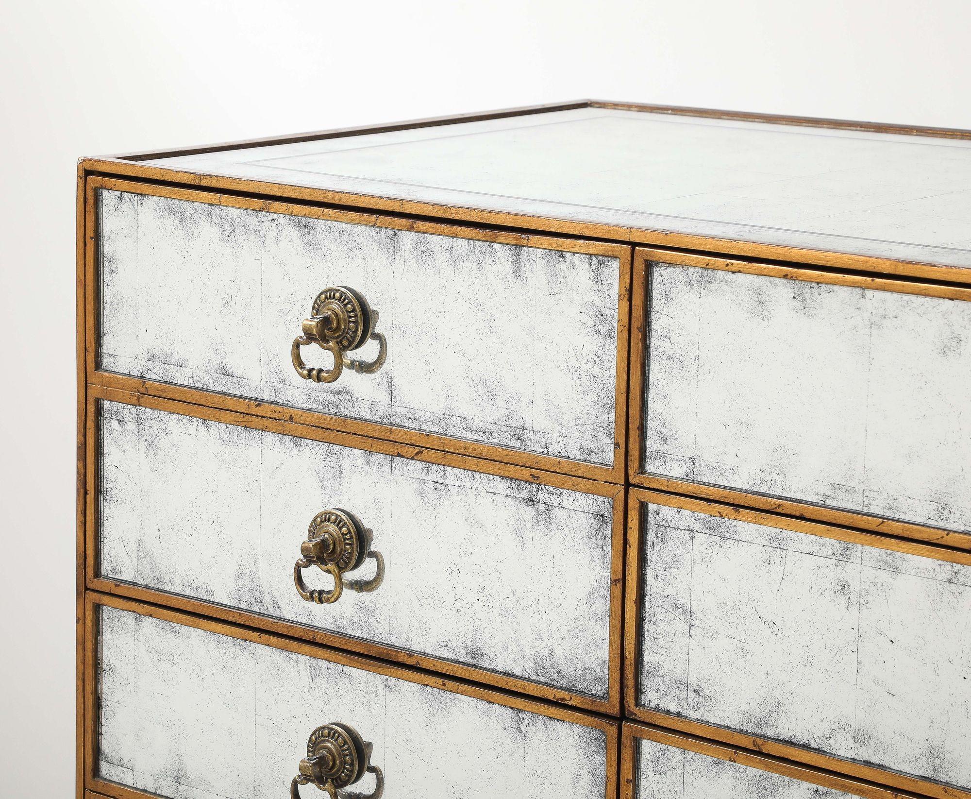 John Richard Mirrored Chest/ Commode. For Sale 9