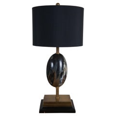 John Richard Modern Single Horn Ovoid Desk Tischlampe 8288 30"