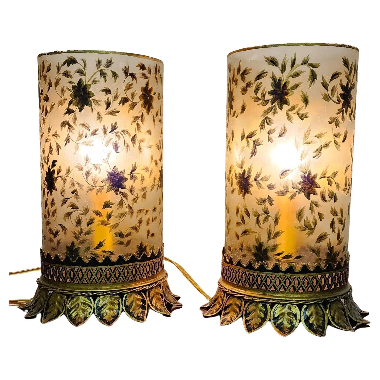 John Richard Table Lamps Accent Pair For Sale