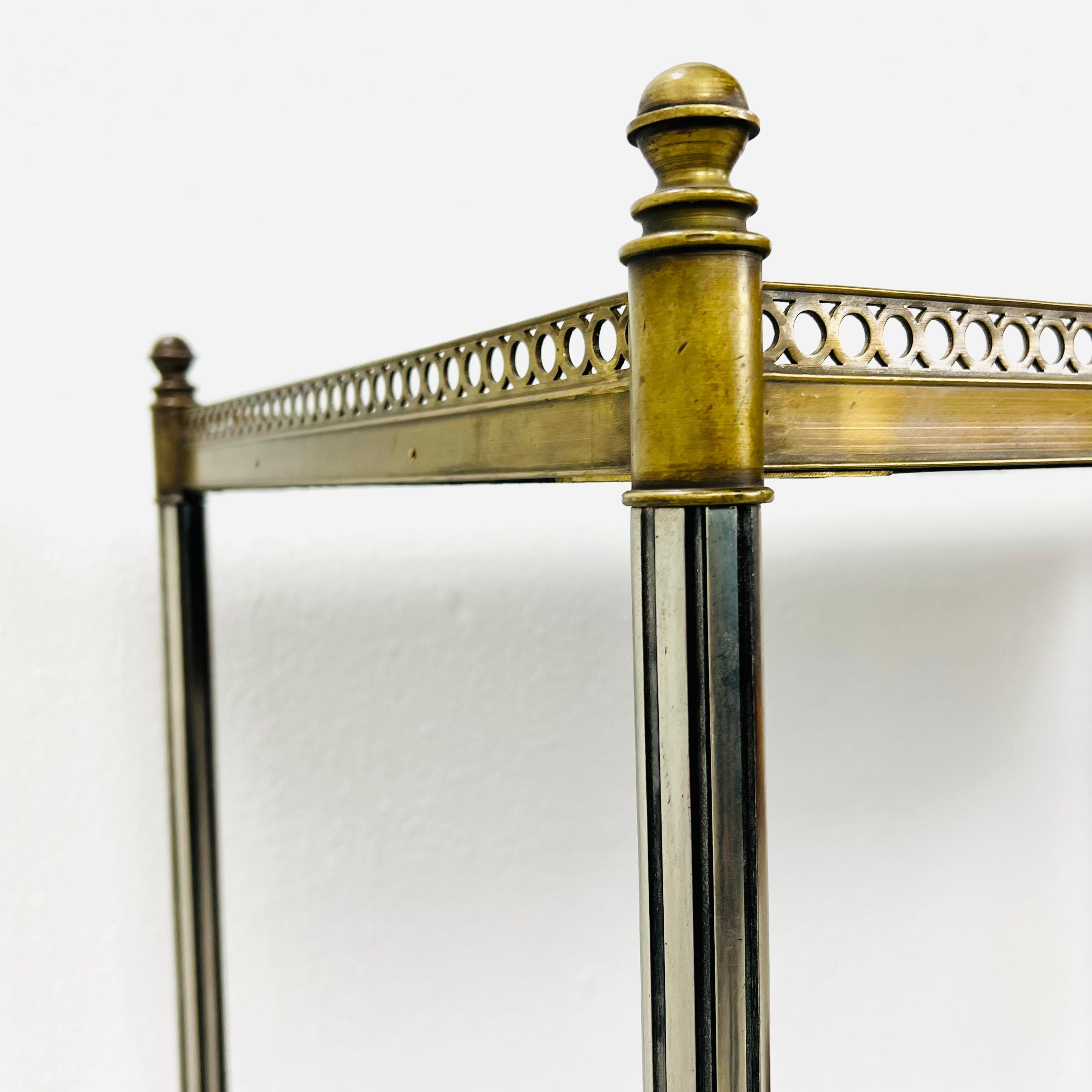 John Richard Two-Tiered Inlaid Console Table For Sale 7