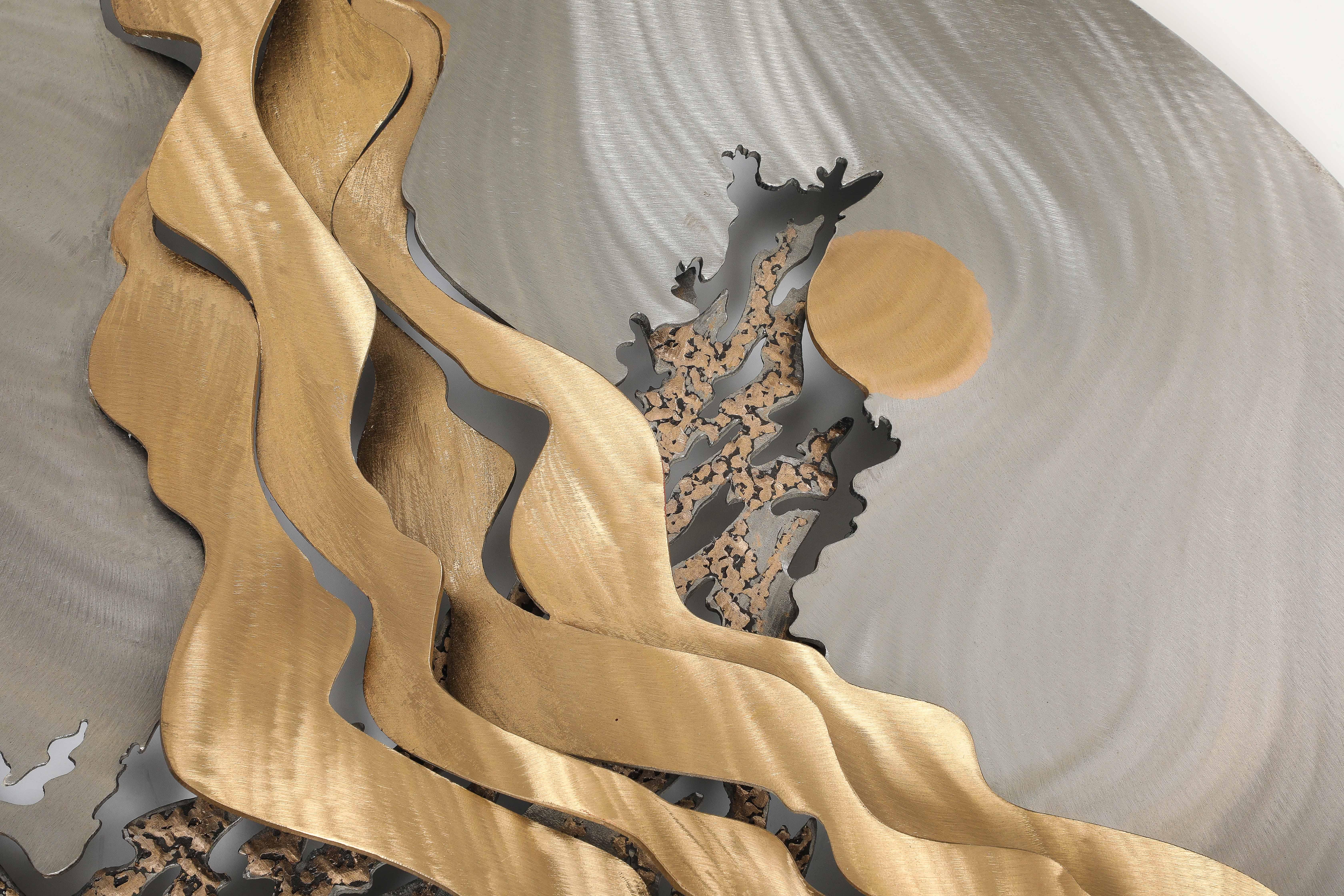 JOHN RICHEN Desert Serenade Large Bronze / Steel 45