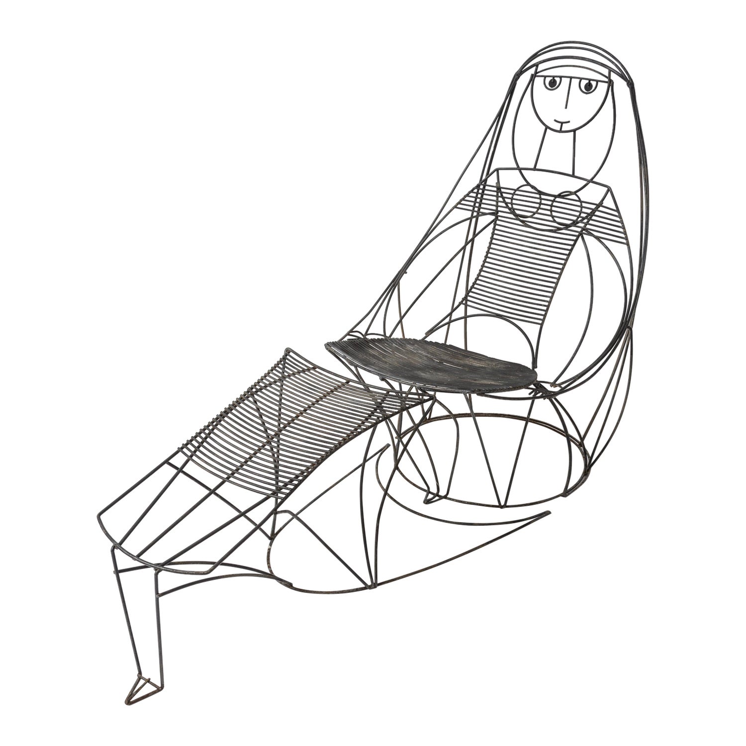 John Risley Lounge Chair and Ottoman