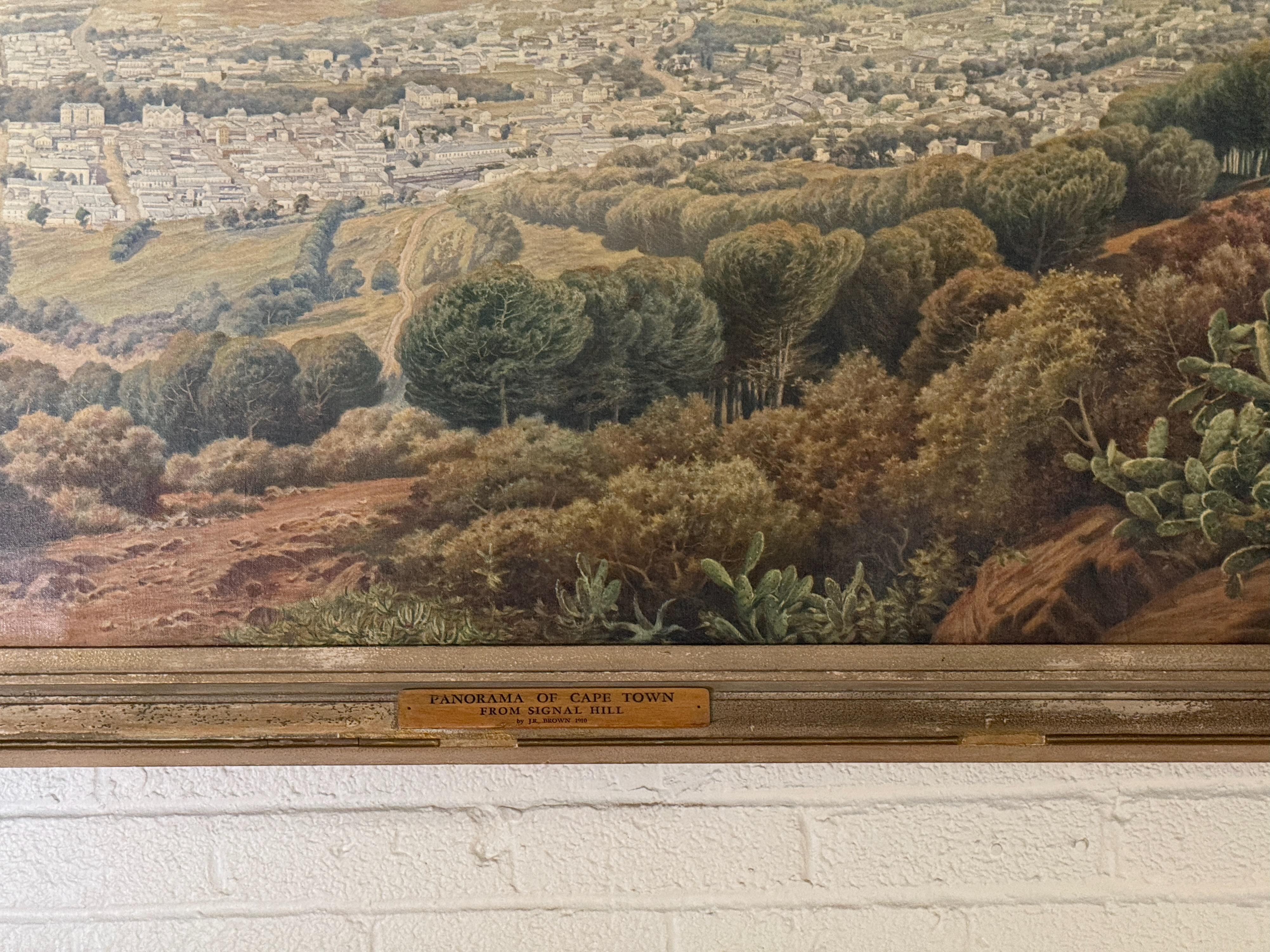 John Roland Brown, Panorama von Kapstadt vom Signal Hill aus, um 1910 im Angebot 2