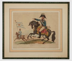Fred King of Prussia - Original Lithograph by John Romney - 1814