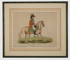 General Lord Hill - Original Lithograph by John Romney - 1814