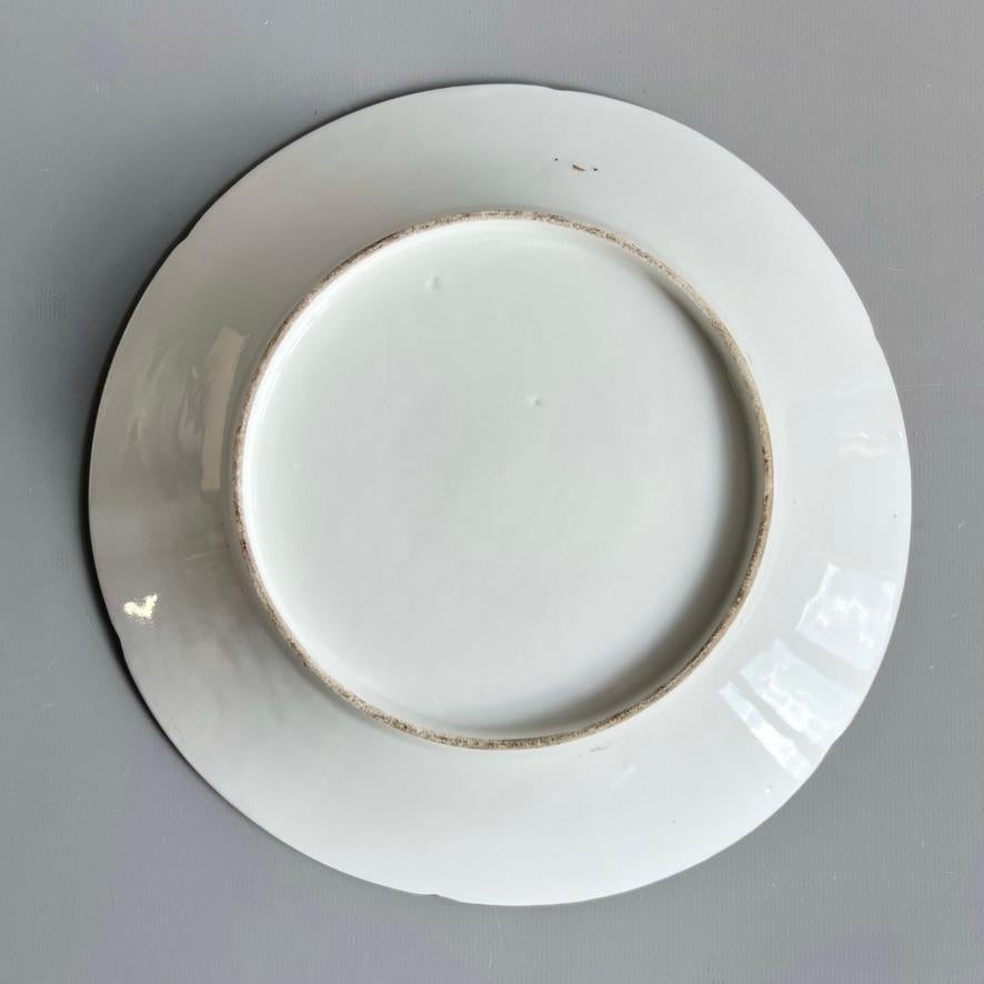 Coalport-Teller von John Rose, Füllhornblumen, T. Baxter Studio, um 1805 (1) im Angebot 7