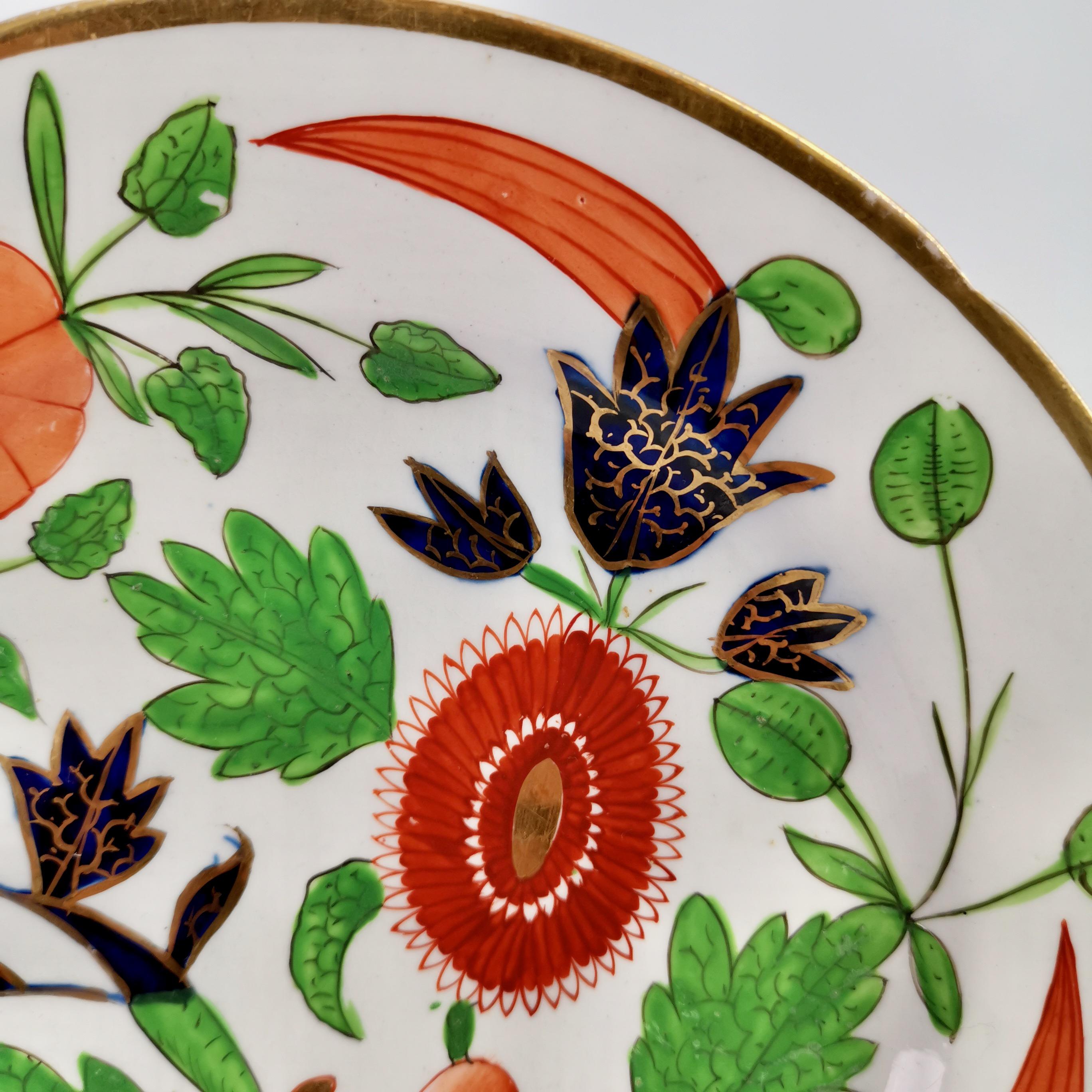 John Rose Coalport Porcelain Dessert Service, Japan Imari Pattern, circa 1805 1