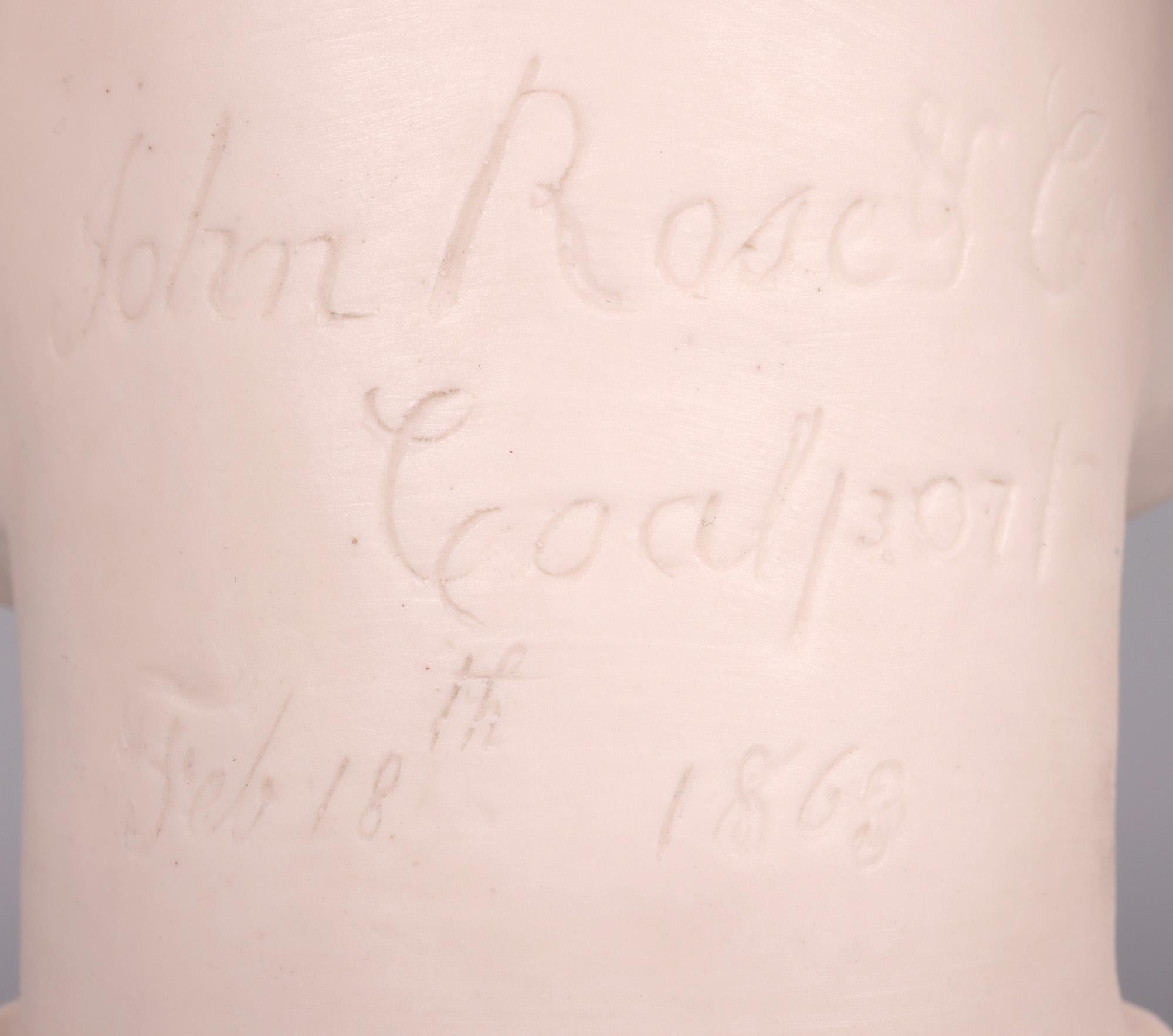 John Rose Coalport Prince of Wales Parian Bust, 1863 For Sale 5