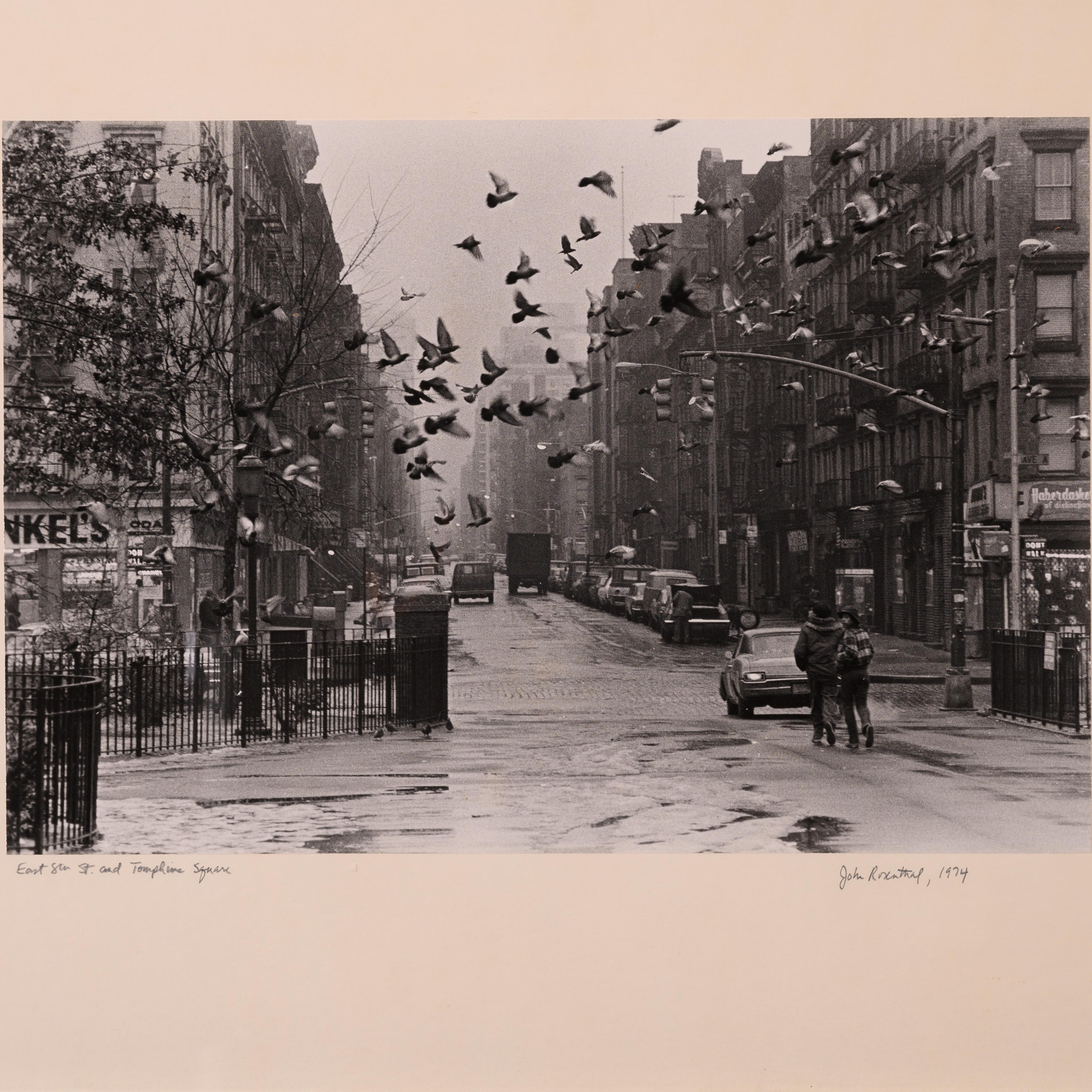 American John Rosenthal East 8th St. and Tompkins Square East Village Photograph For Sale