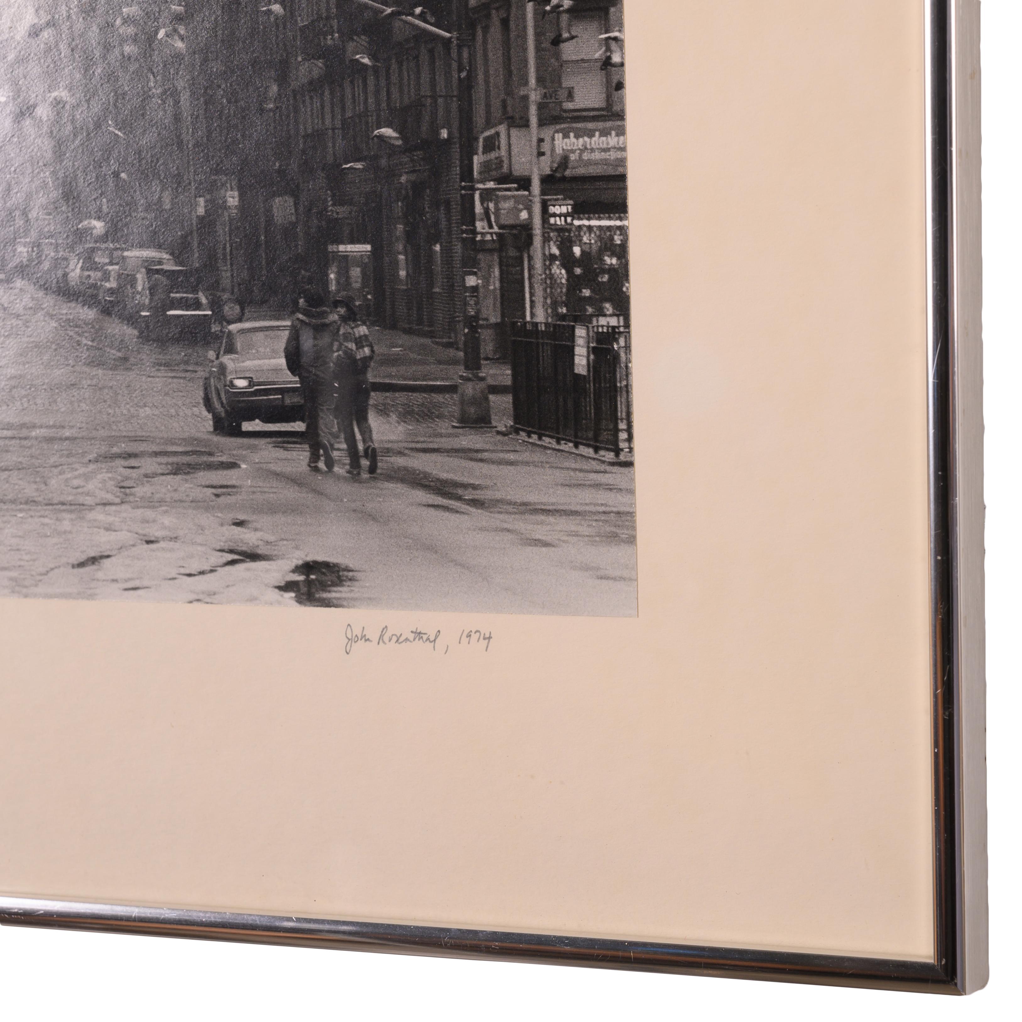 Late 20th Century John Rosenthal East 8th St. and Tompkins Square East Village Photograph For Sale