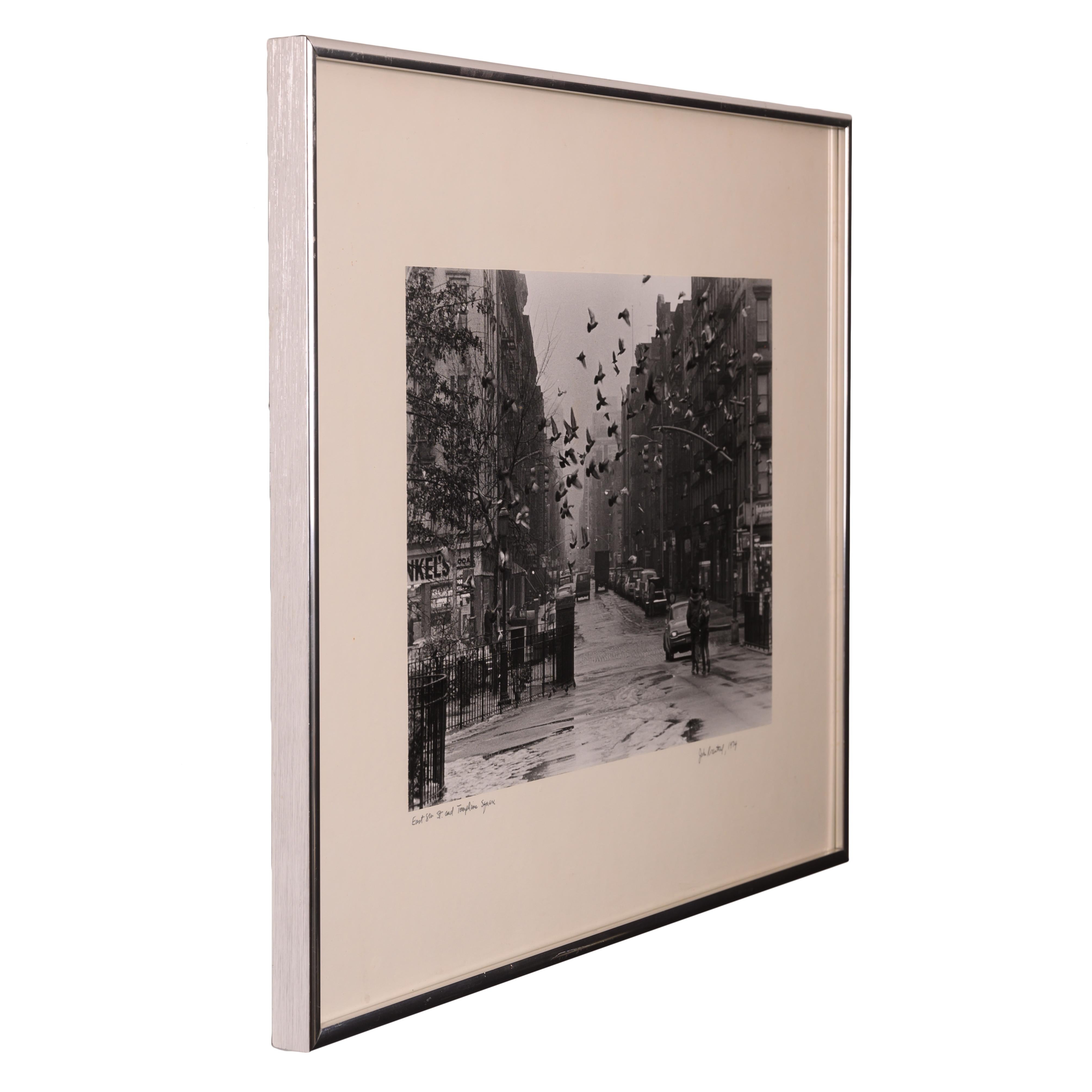 Glass John Rosenthal East 8th St. and Tompkins Square East Village Photograph For Sale