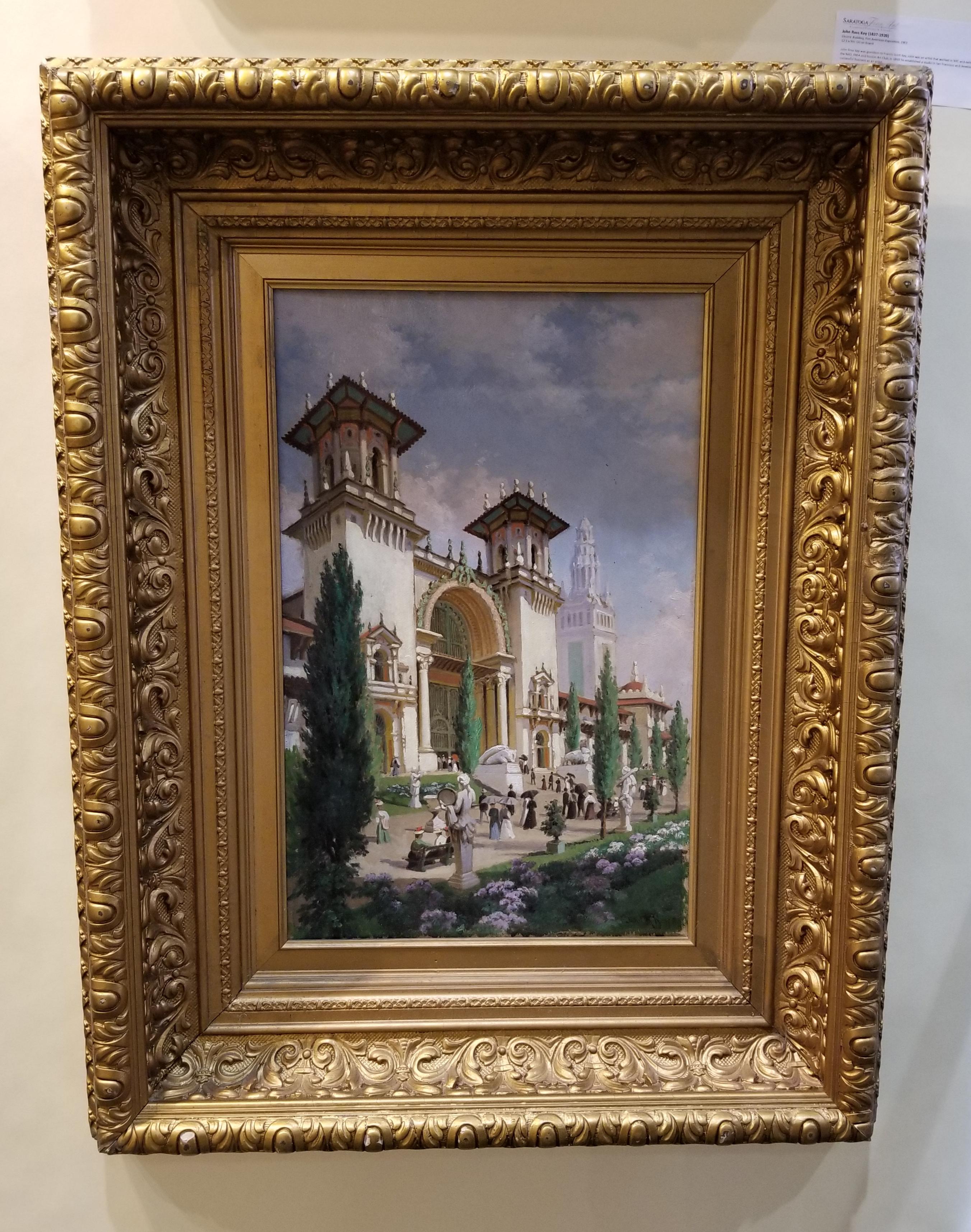 Electric Building, Pan American Exposition 1901 - Painting by John Ross Key