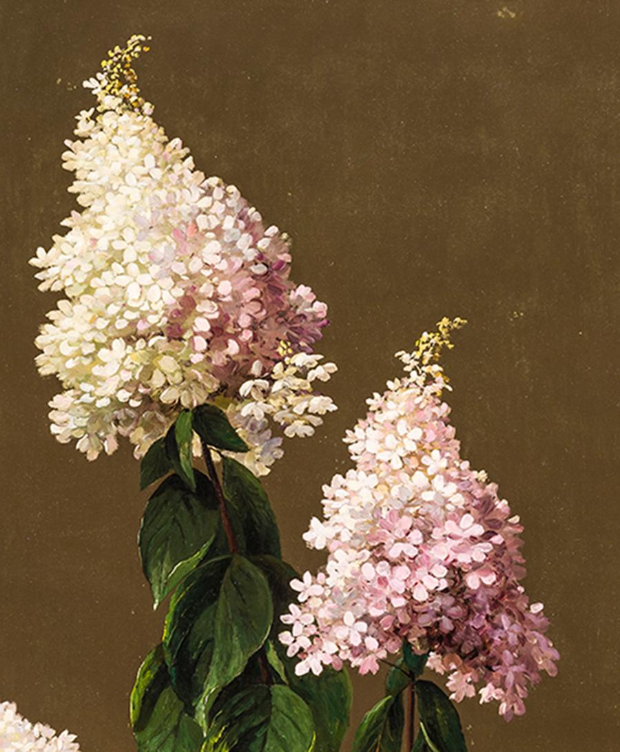 Hydrangeas and Other Garden Flowers - Painting by John Ross Key