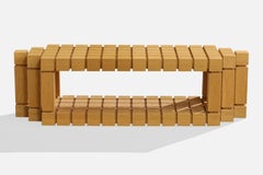 John Rubinstein, table basse, Wood, États-Unis, années 1990