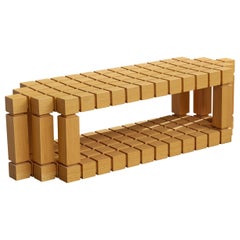 John Rubinstein, Coffee Table, Wood, USA, 1990s