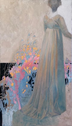 Penelope Waits and Odysseus - Based on Homer
s Odyssey, Diptych, Oil on Canvas