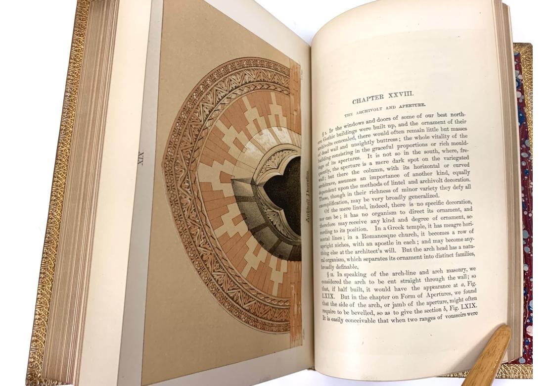 John Ruskin, The Stones Of Venice, Vols. I+I, 1880 en vente 9