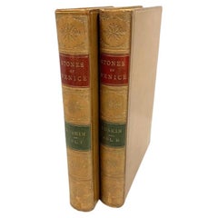 John Ruskin, The Stones Of Venice, Vols. I-II, 1880