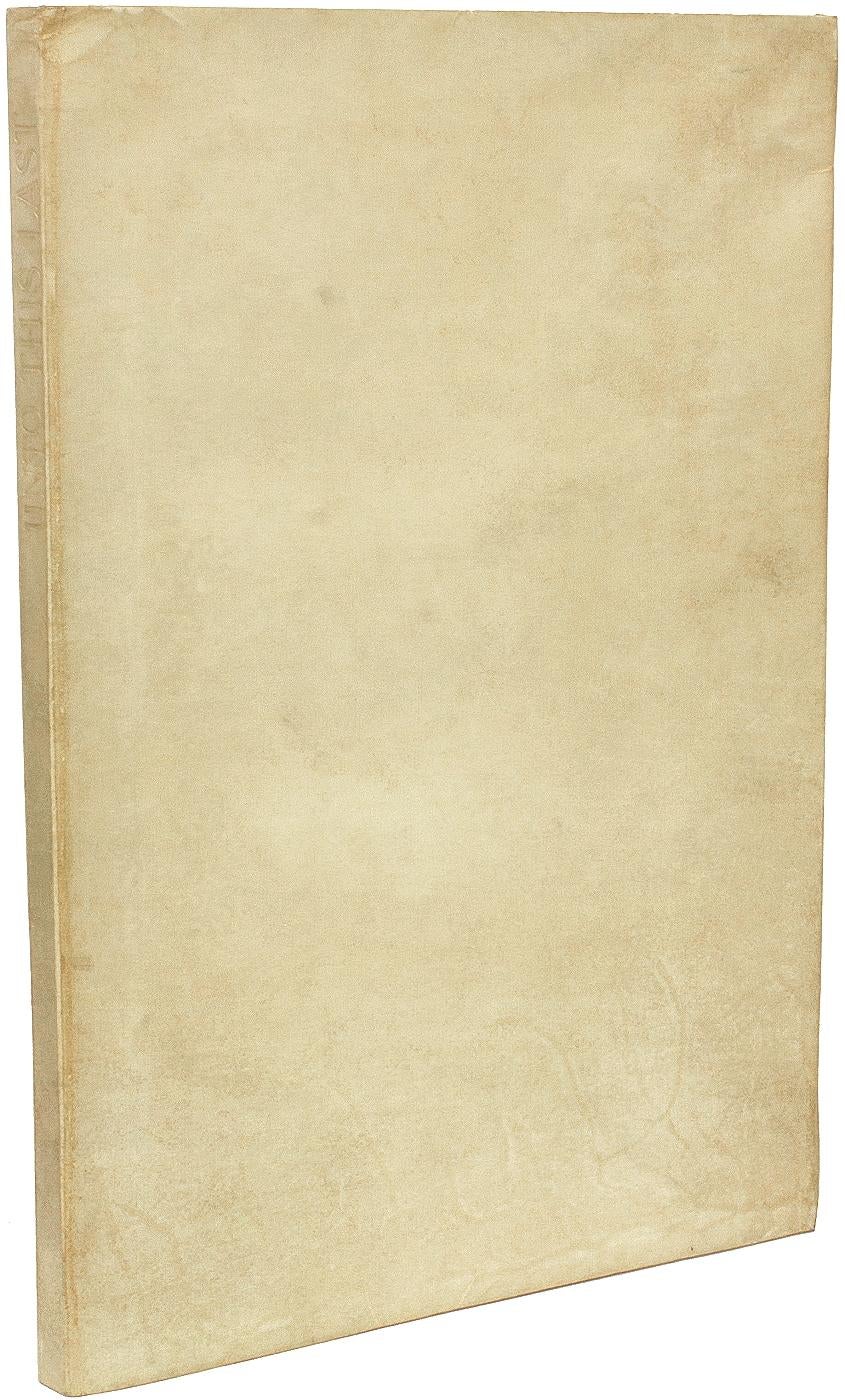 John RUSKIN - Unto This Last - THE DOVES PRESS - 1907 - JOHN DRINKWATER'S COPY For Sale 1