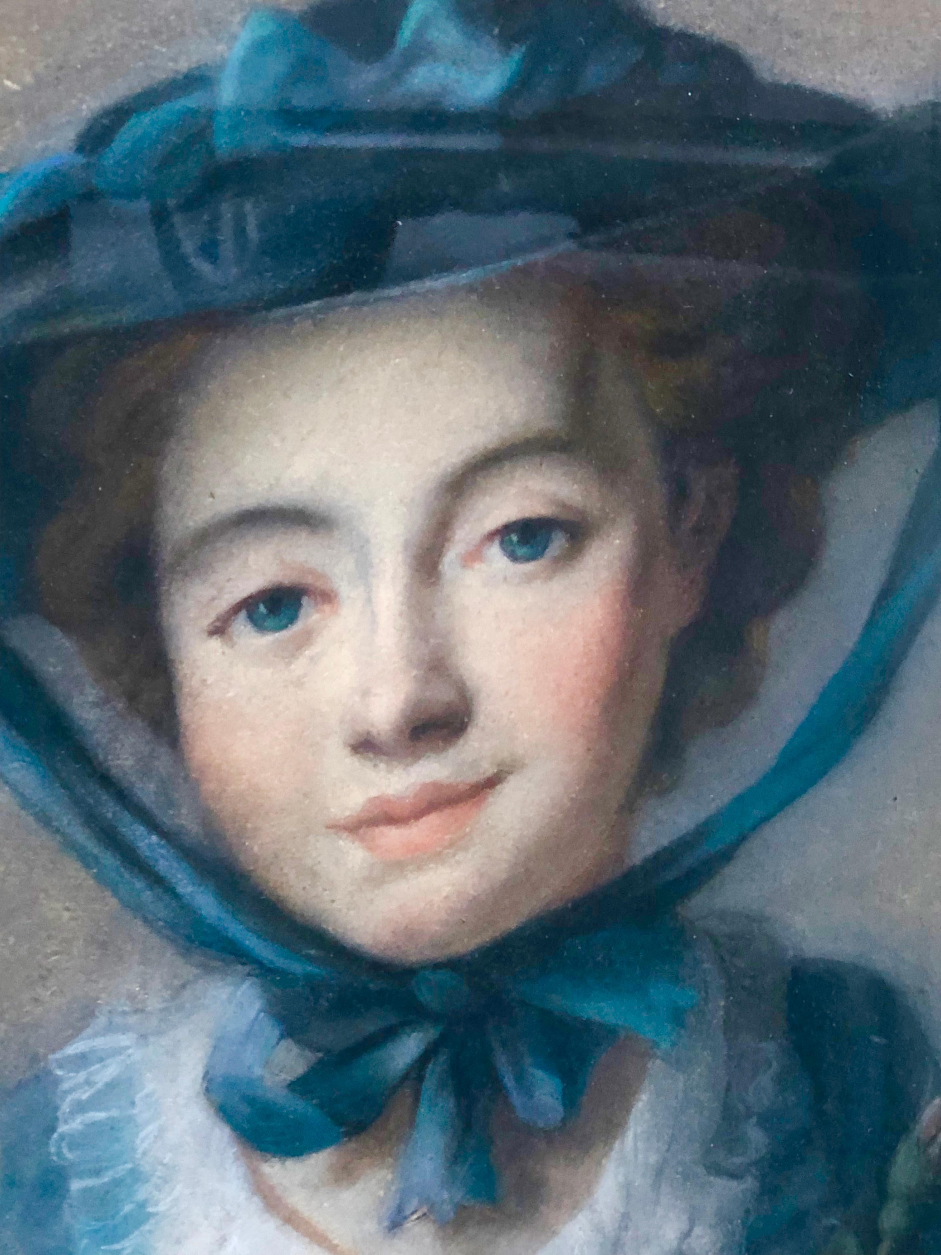 Dipinto John Russell 1745-1806 Ritratto a pastello di  