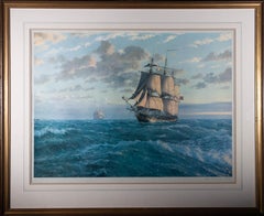 Vintage John Chancellor (1925-1984) - 1975 Signed Digital Print, Merchant Navy Vessel