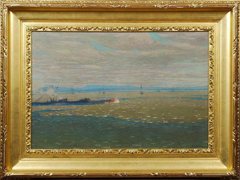 John Rutherford Boyd The River, Painting For Sale at 1stdibs