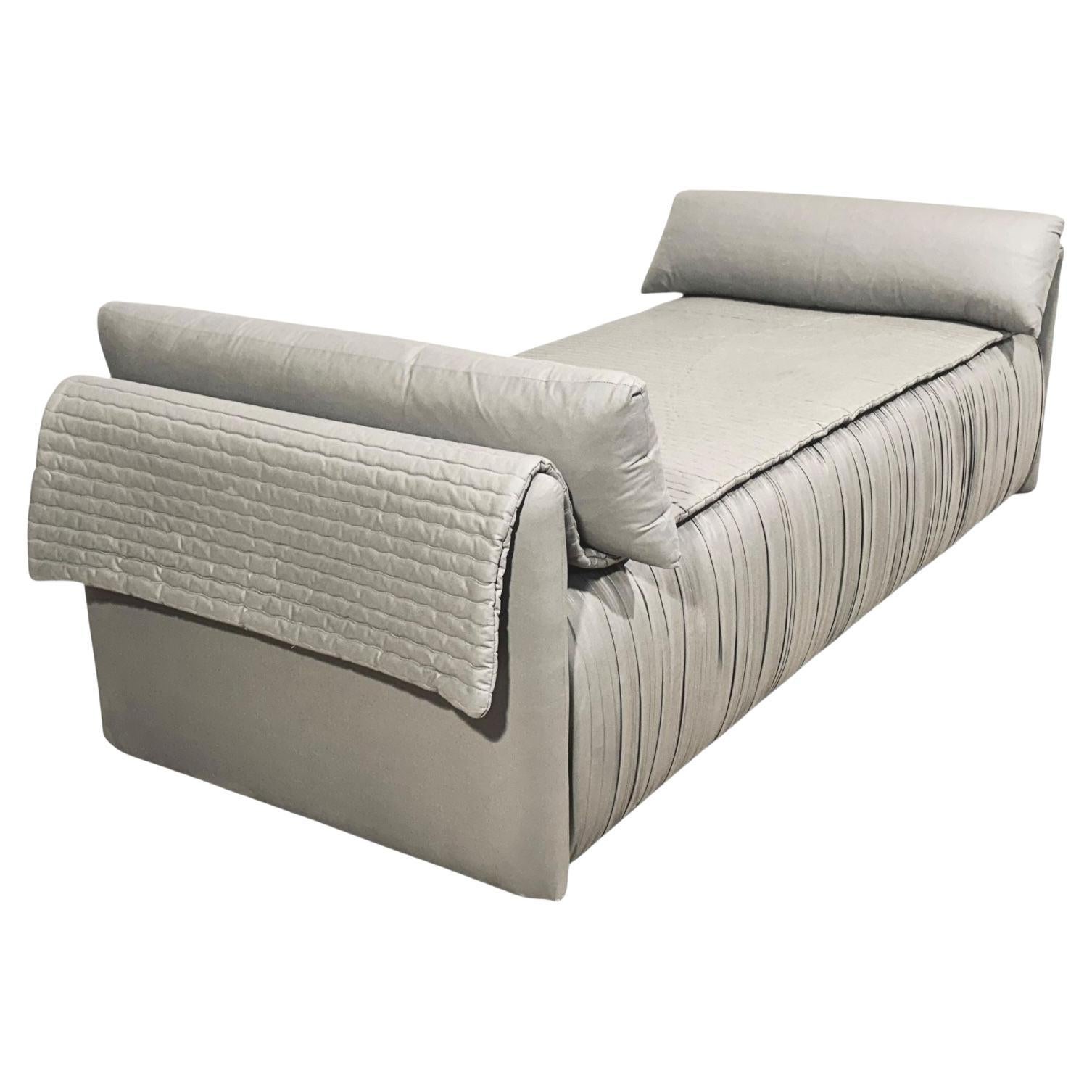 John Saladino Chaise/Daybed, 1980 For Sale