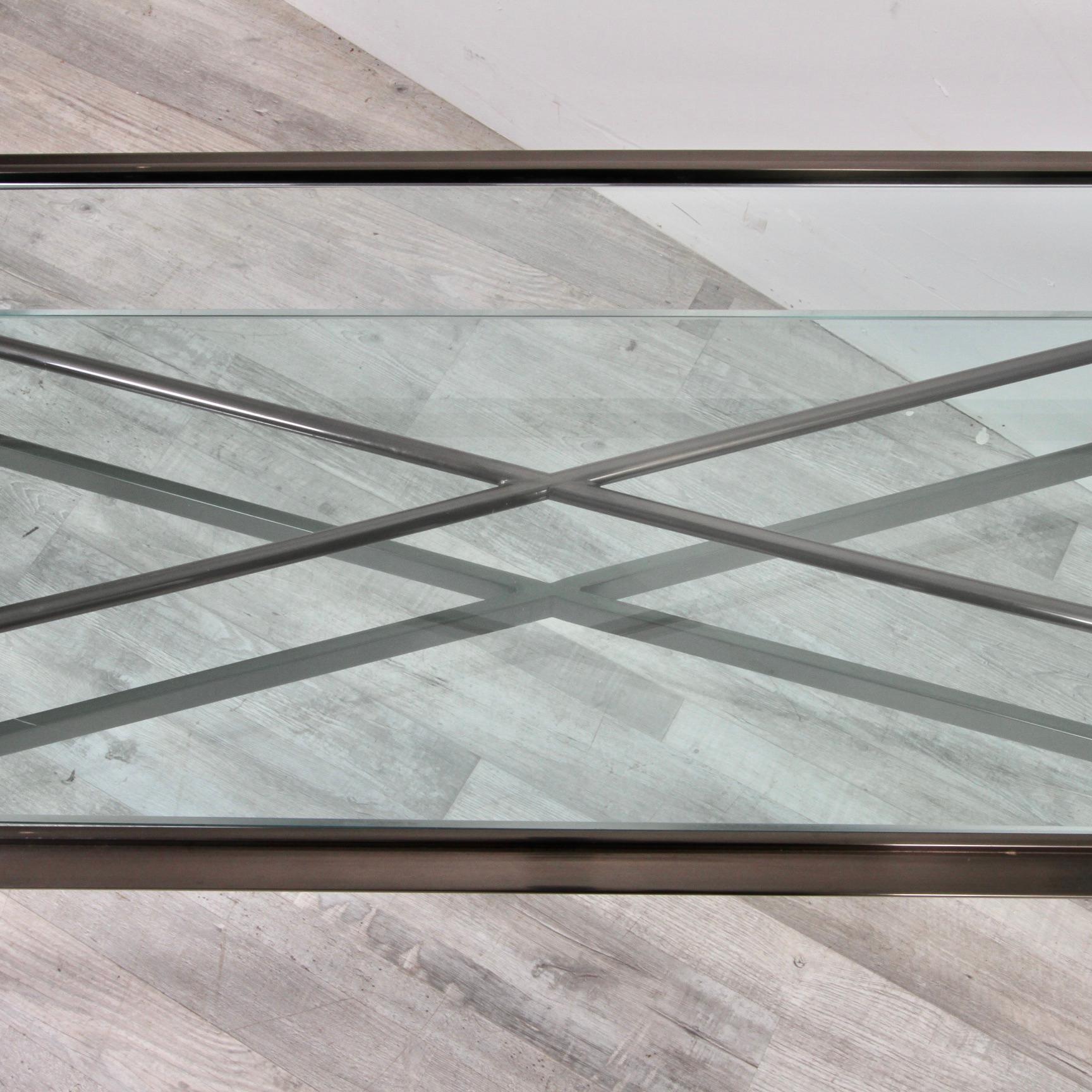 John Saladino Facade Collection Console Table Circa 80s In Good Condition In New London, CT
