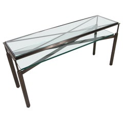 John Saladino Facade Collection Console Table Circa 80s