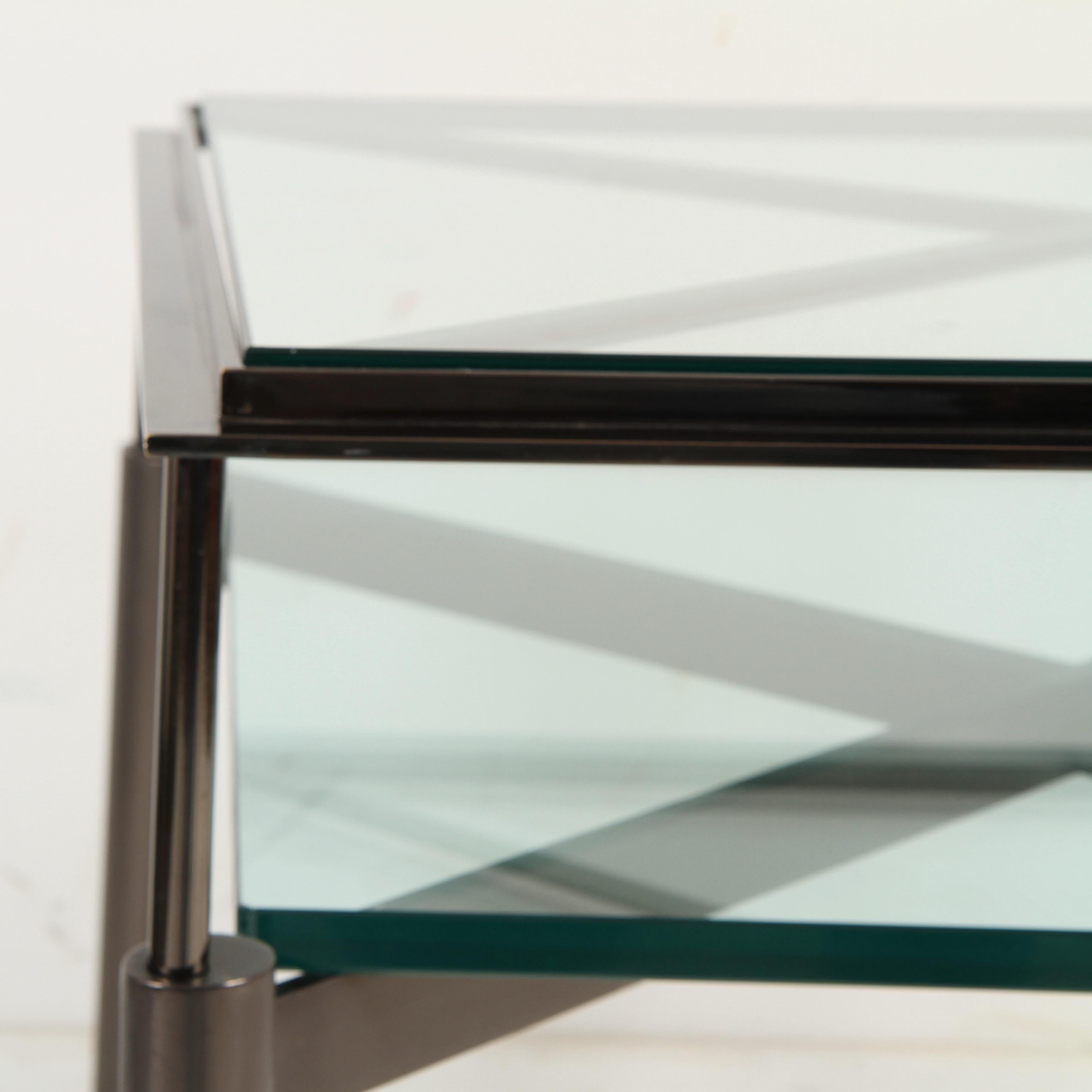 Anodized John Saladino Facade Collection for Baker Lamp Table