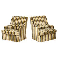 John Saladino "Tejas" Armchairs, Pair