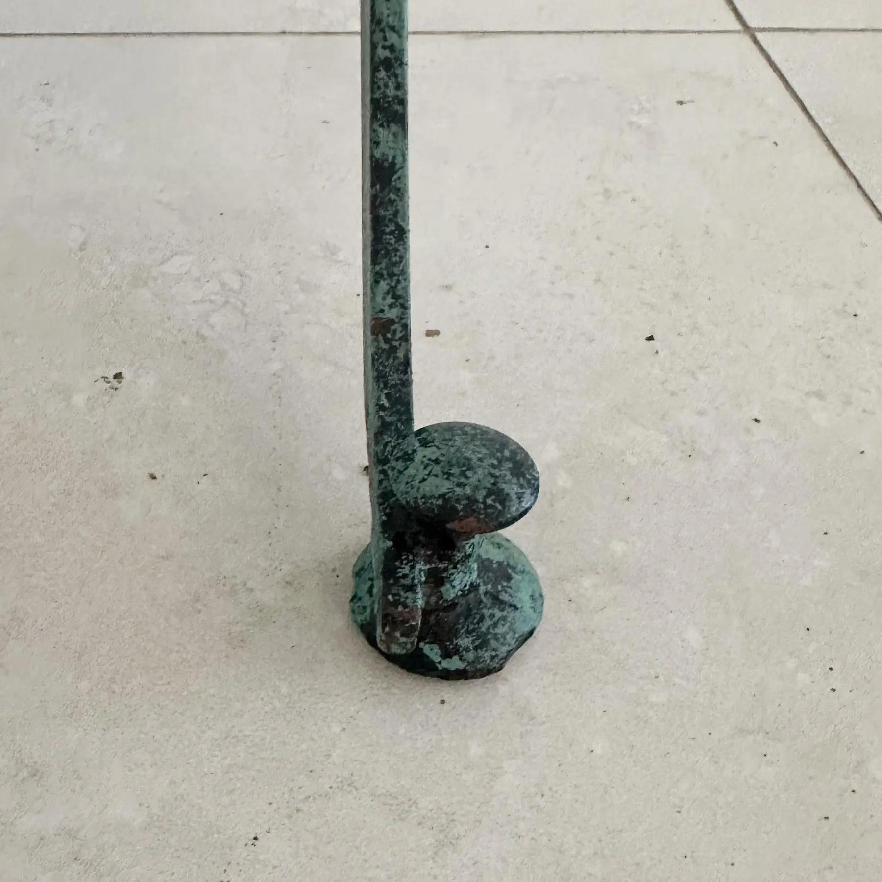 Tavolino da caffè John Salterini 'El Prado' Finitura Verdigris in vendita 2